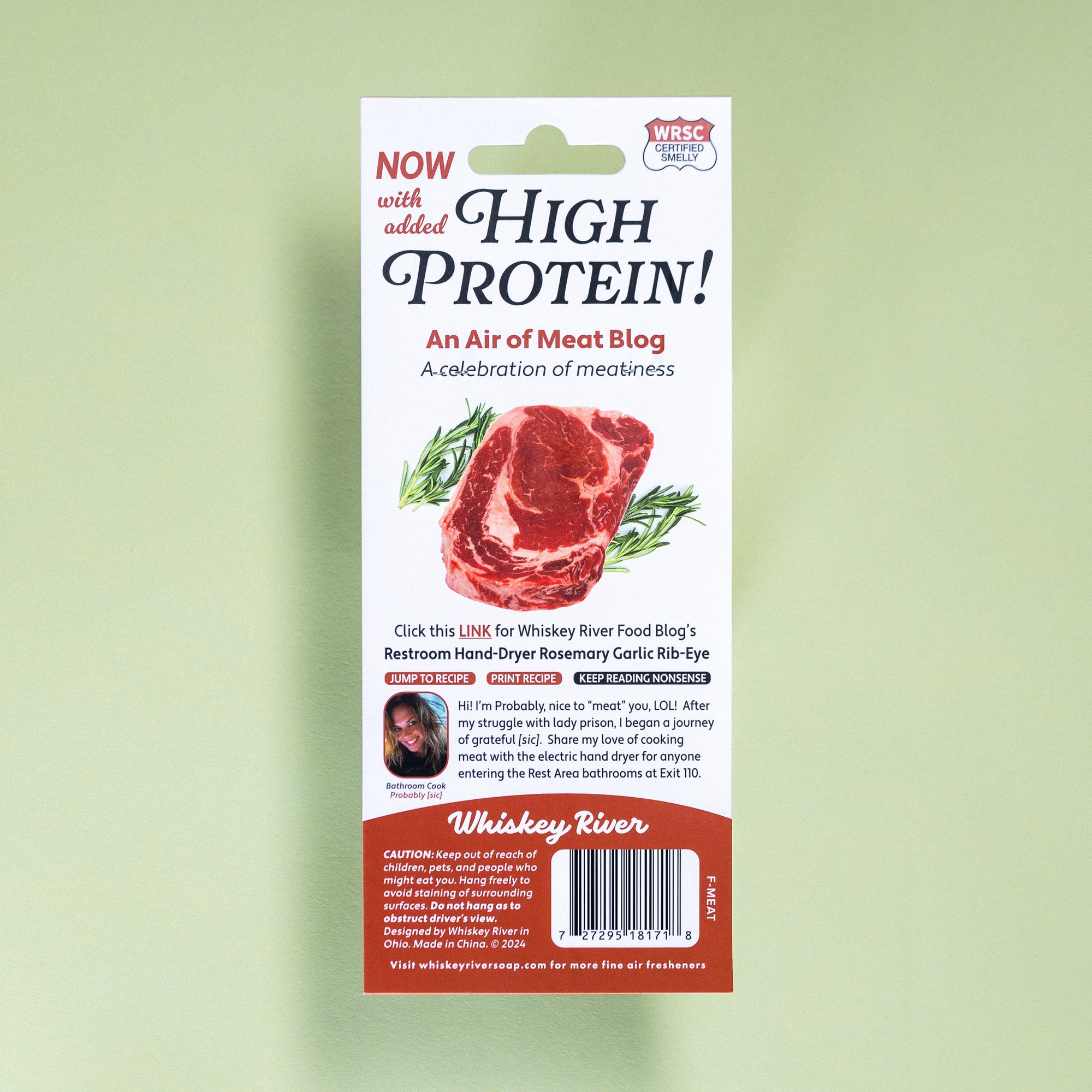 Fresh Meat Air Freshener - Air Freshener