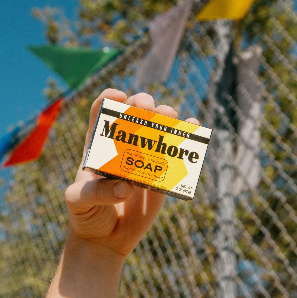Manwhore Boxed Bar Soap - Triple Milled Boxed Bar Soap