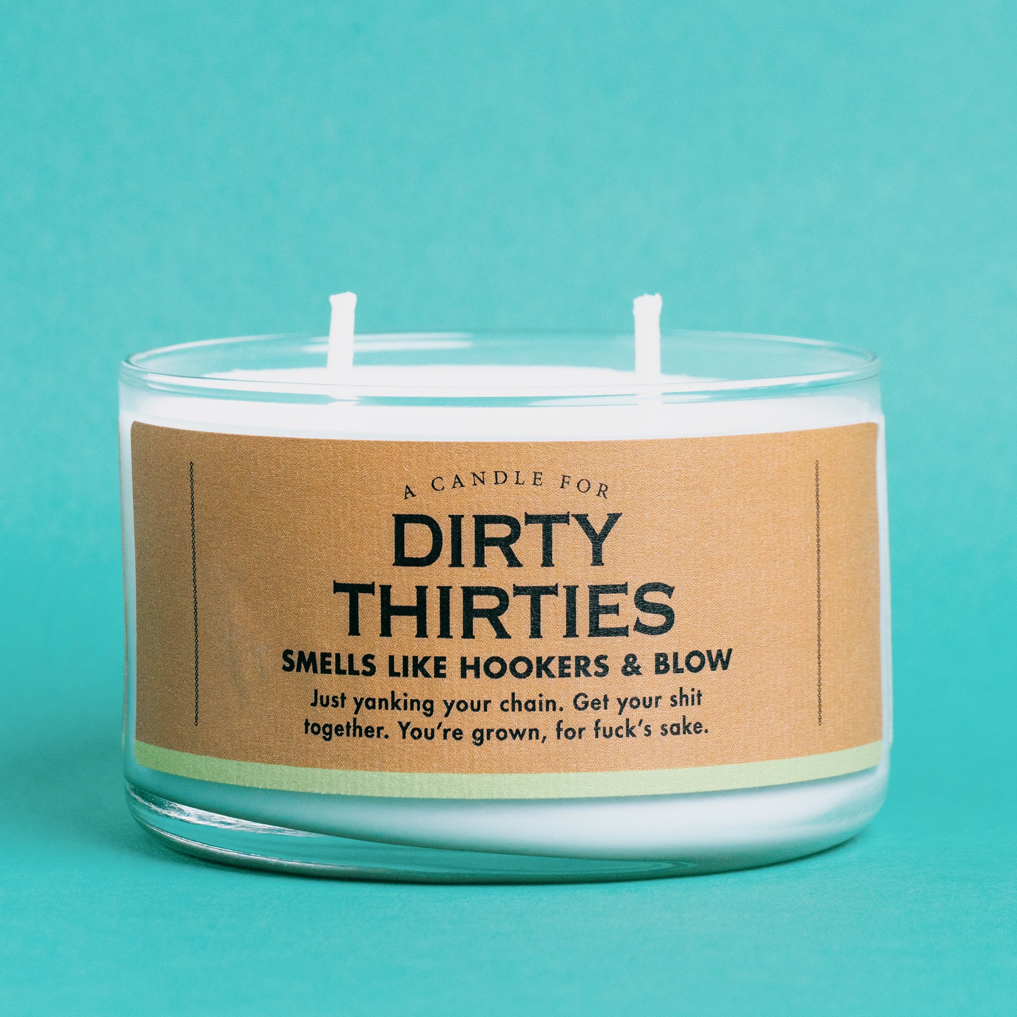 A Candle for Dirty Thirties - Candle