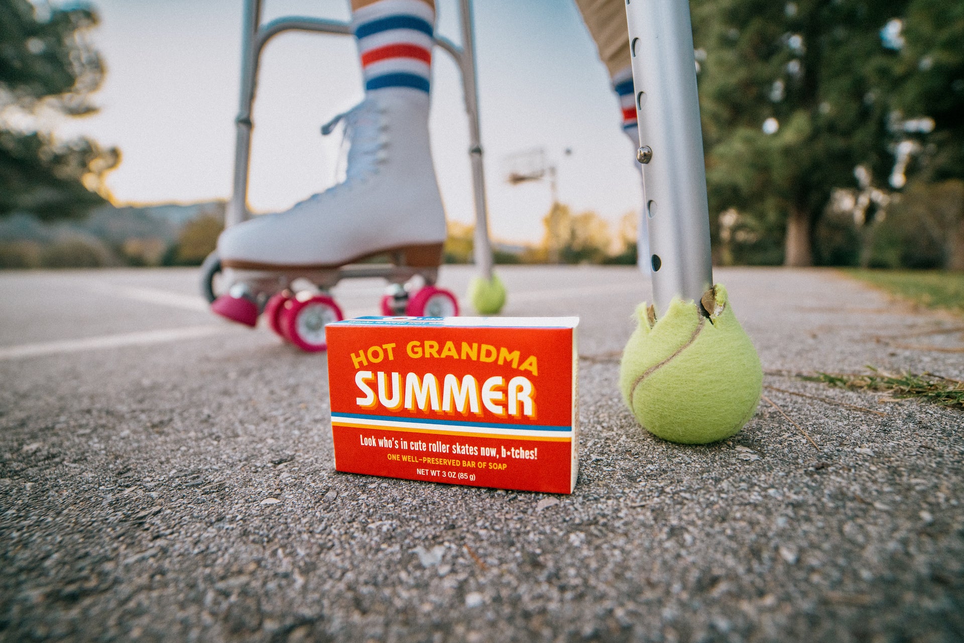 Hot Grandma Summer Boxed Bar Soap - Triple Milled Boxed Bar Soap