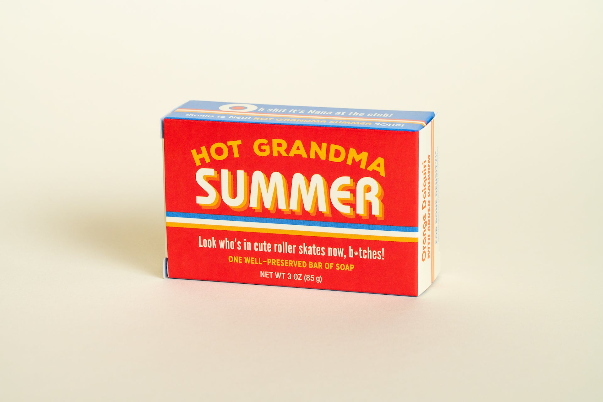 Hot Grandma Summer Boxed Bar Soap - Triple Milled Boxed Bar Soap