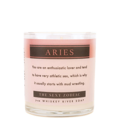 Aries Sexy Zodiac Candle