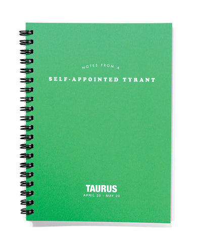 Astrology Journal Taurus