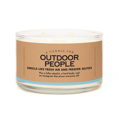 A Candle for Outdoor People