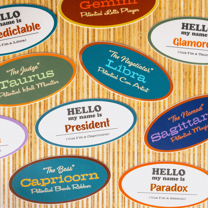 ASTROLOGY STICKERS