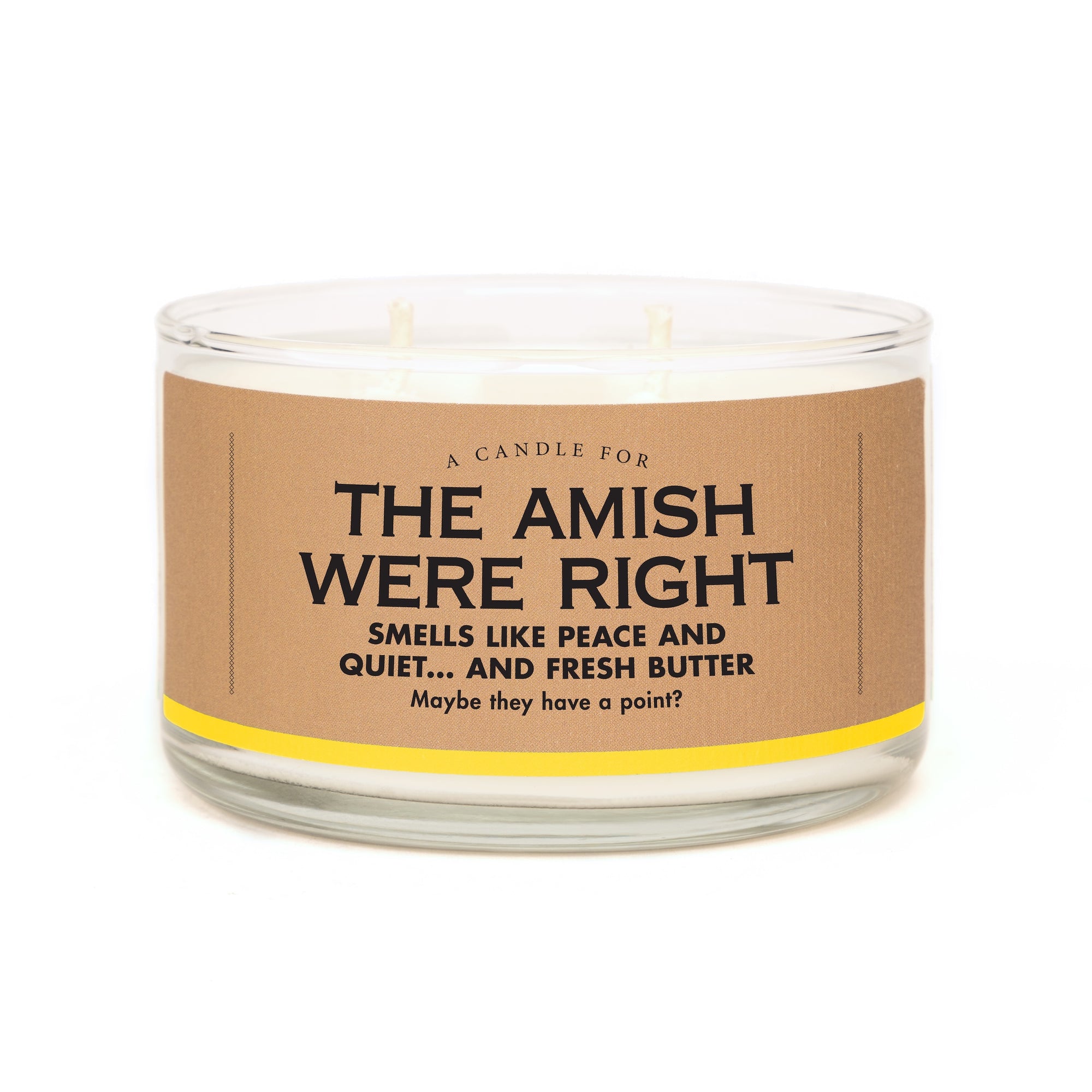 A Candle for The Amish Were Right
