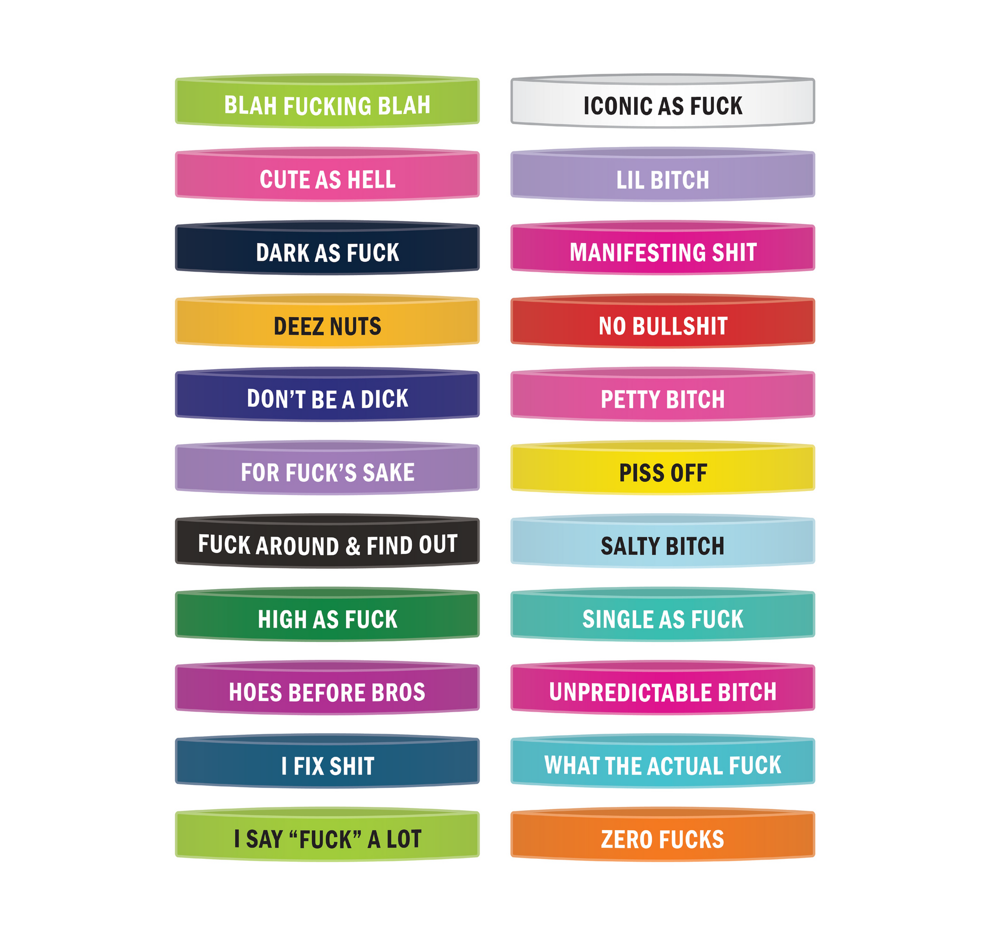 "I Fix Shit" Awareness Band