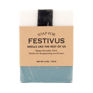 Soap for Festivus - HOLIDAY