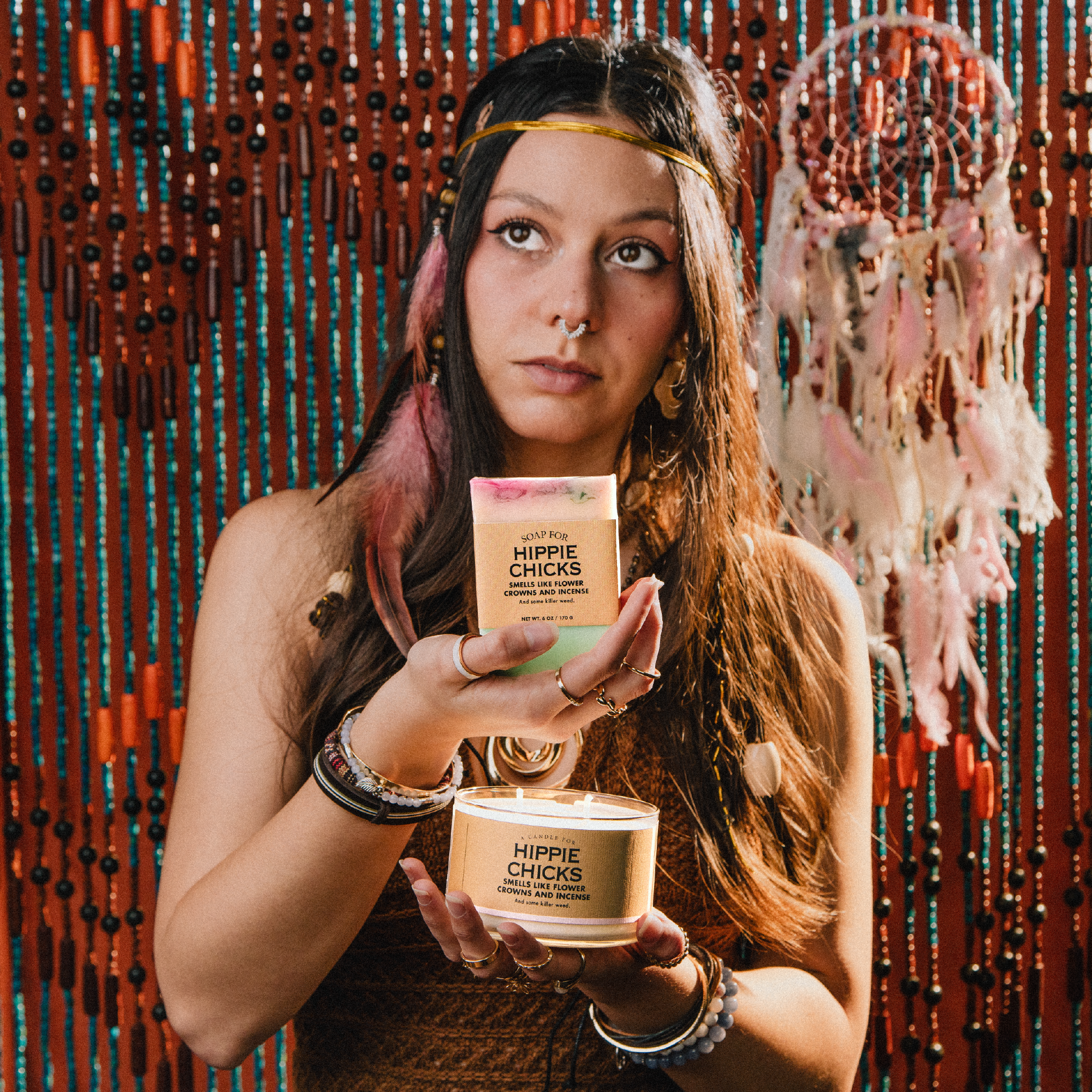 A Candle for Hippie Chicks