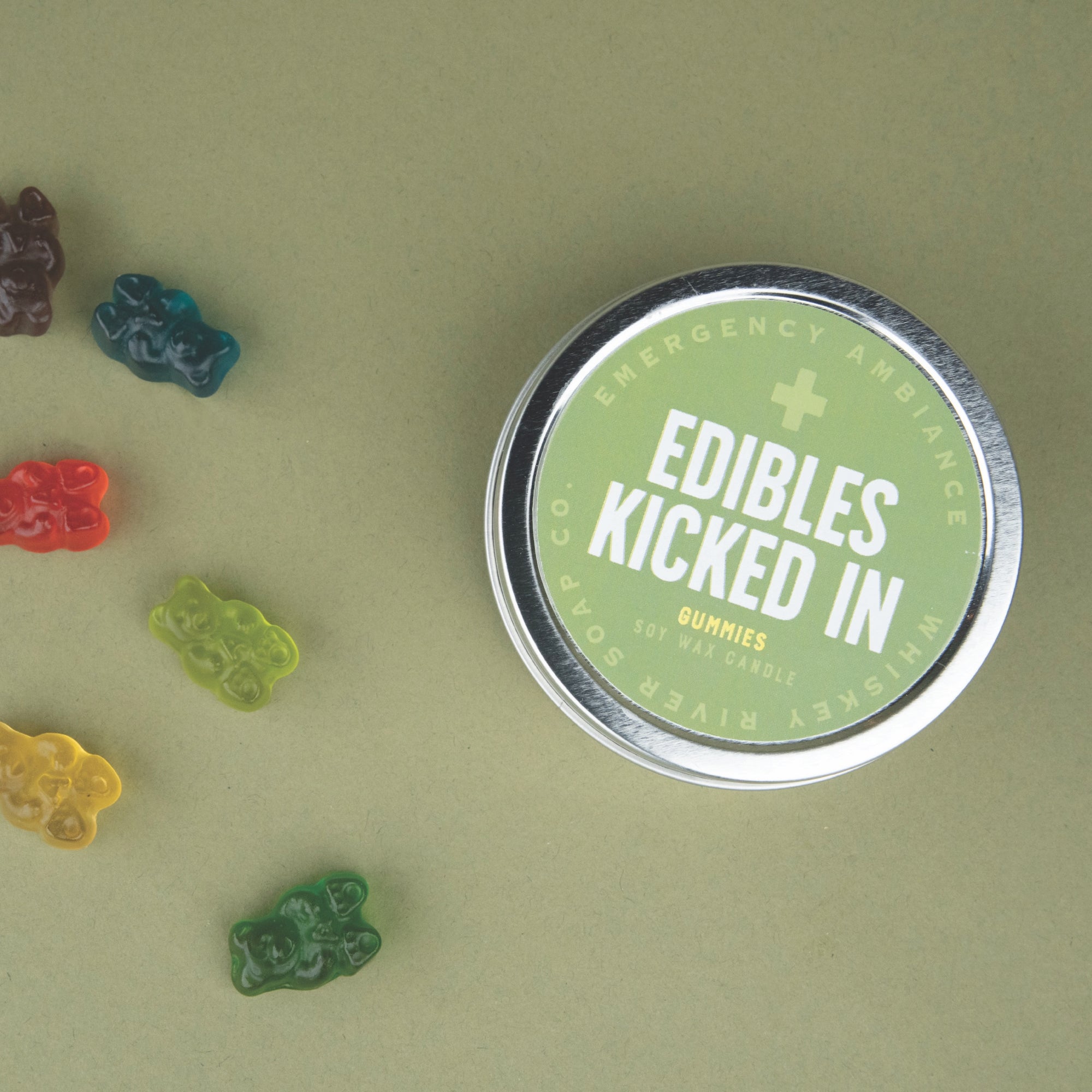 Edibles Kicked In Emergency Ambiance Travel Tin