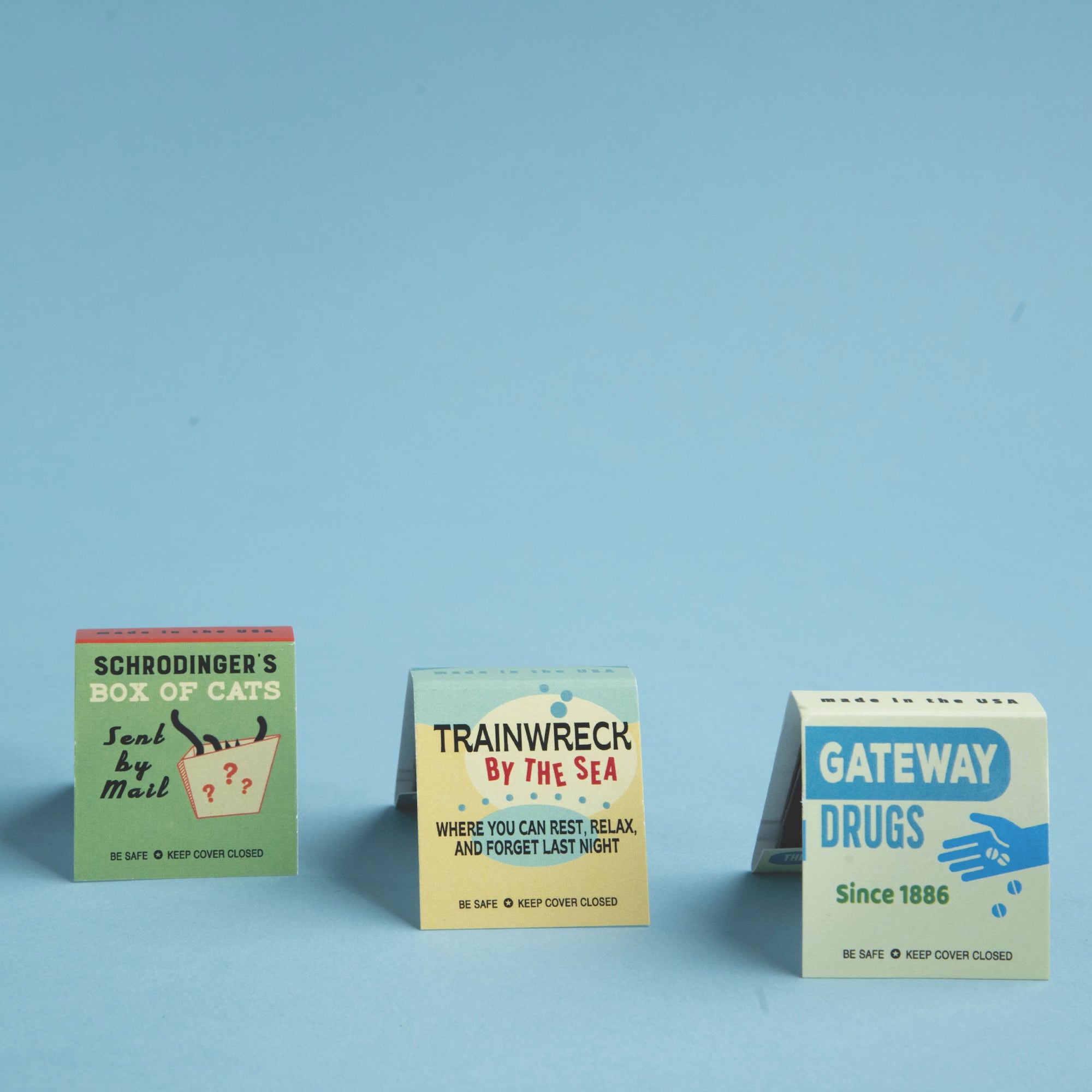 Old School Matchbooks Variety Pack: Budget Escorts