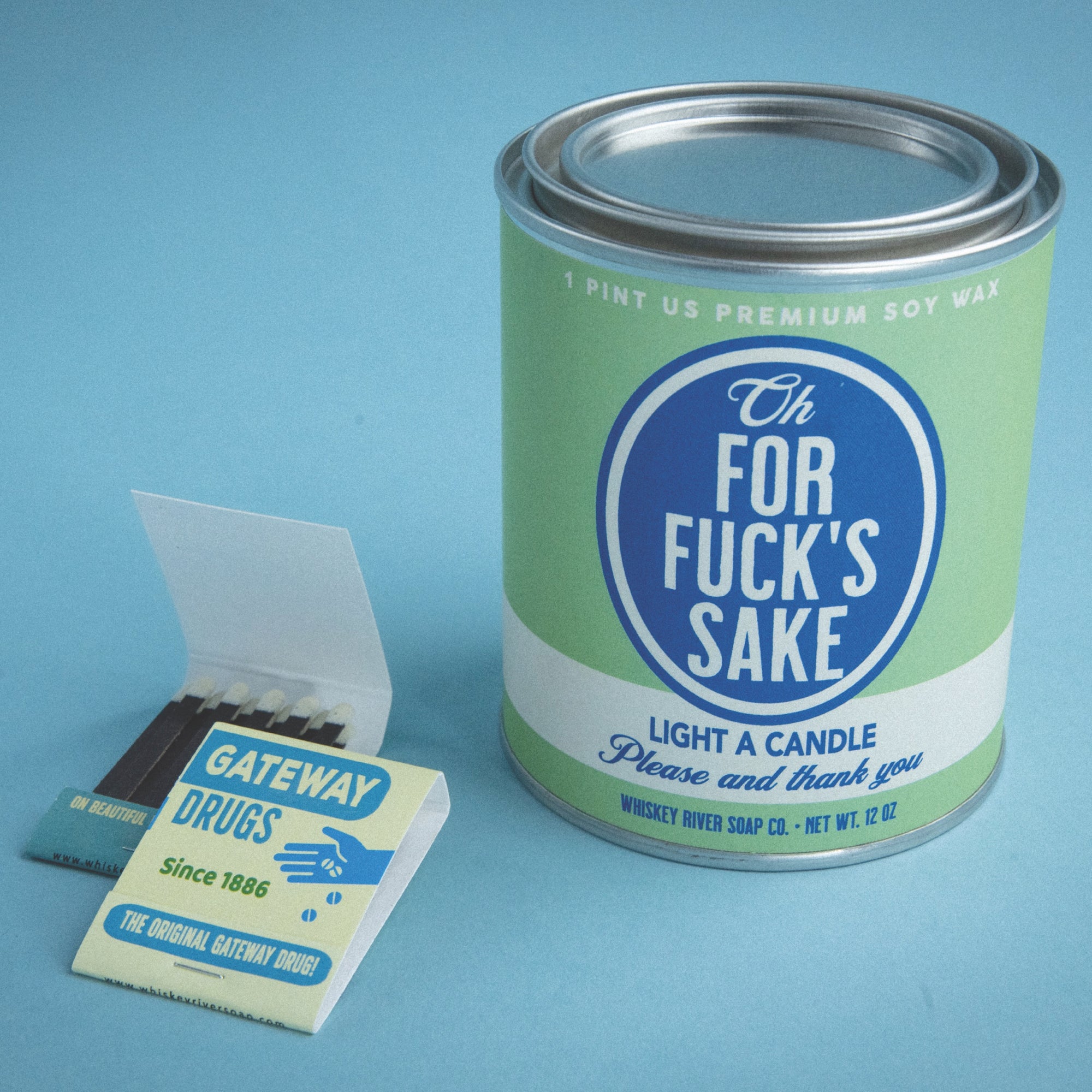 For Fuck's Sake Vintage Paint Can·dle