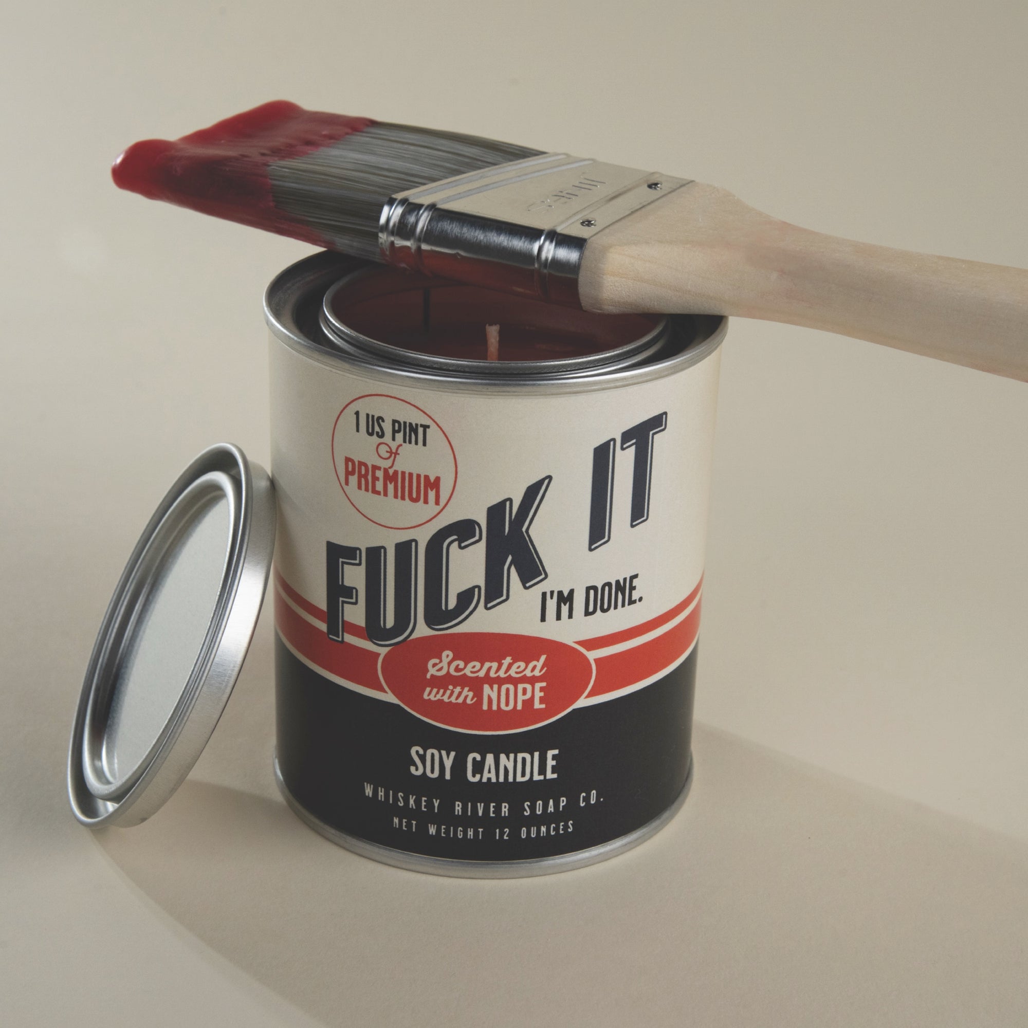 Fuck It Vintage Paint Can·dle