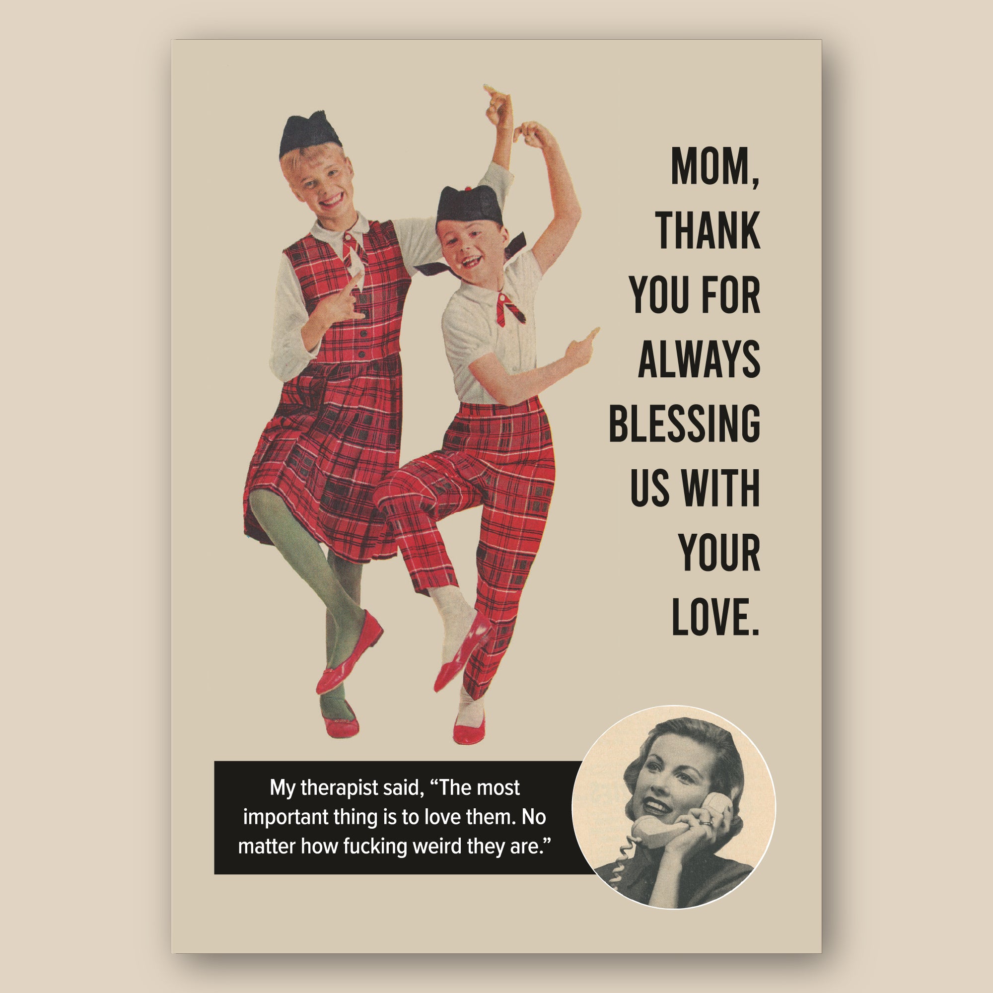 Mom Blessing Greeting Card