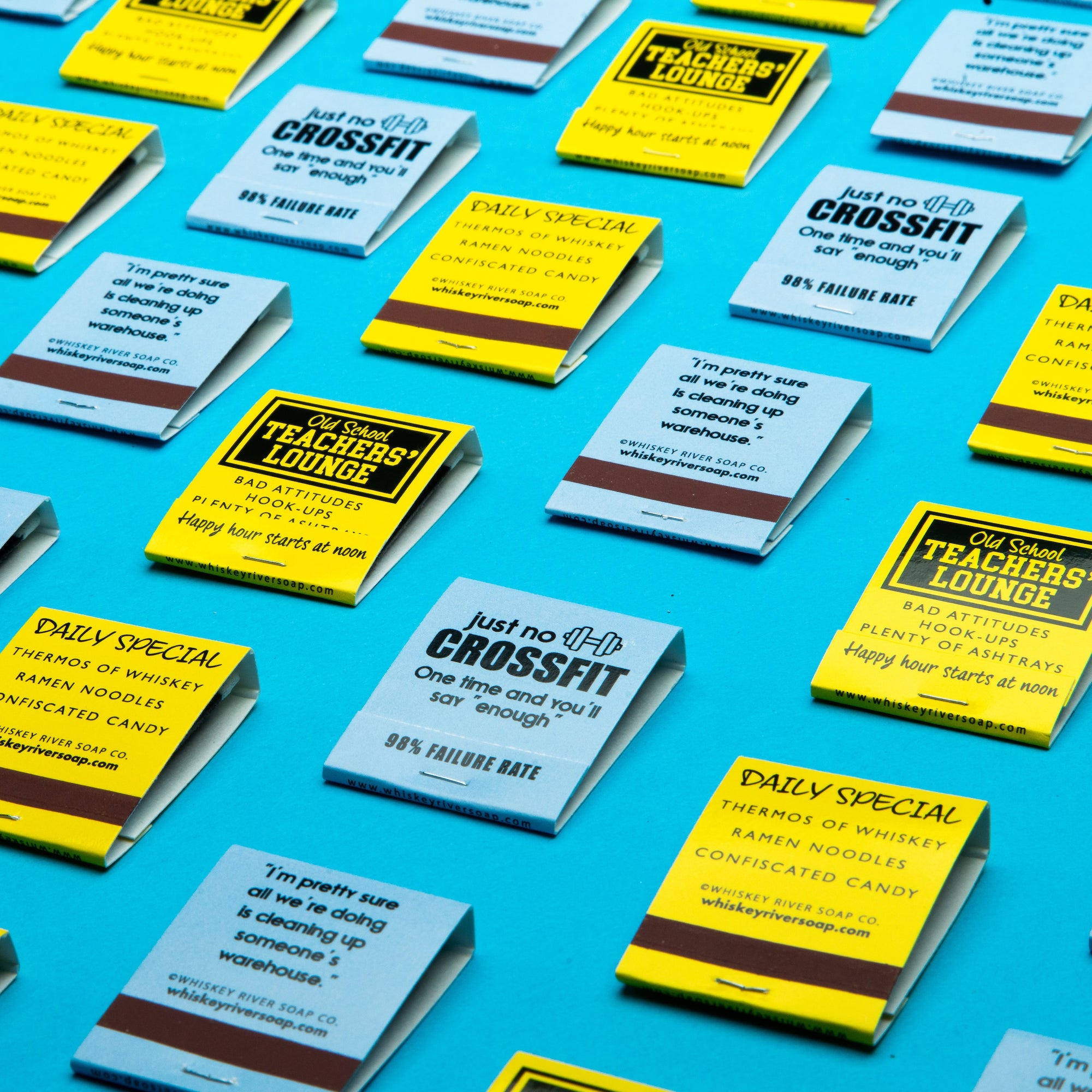 Old School Matchbooks Variety Pack: Crossfit