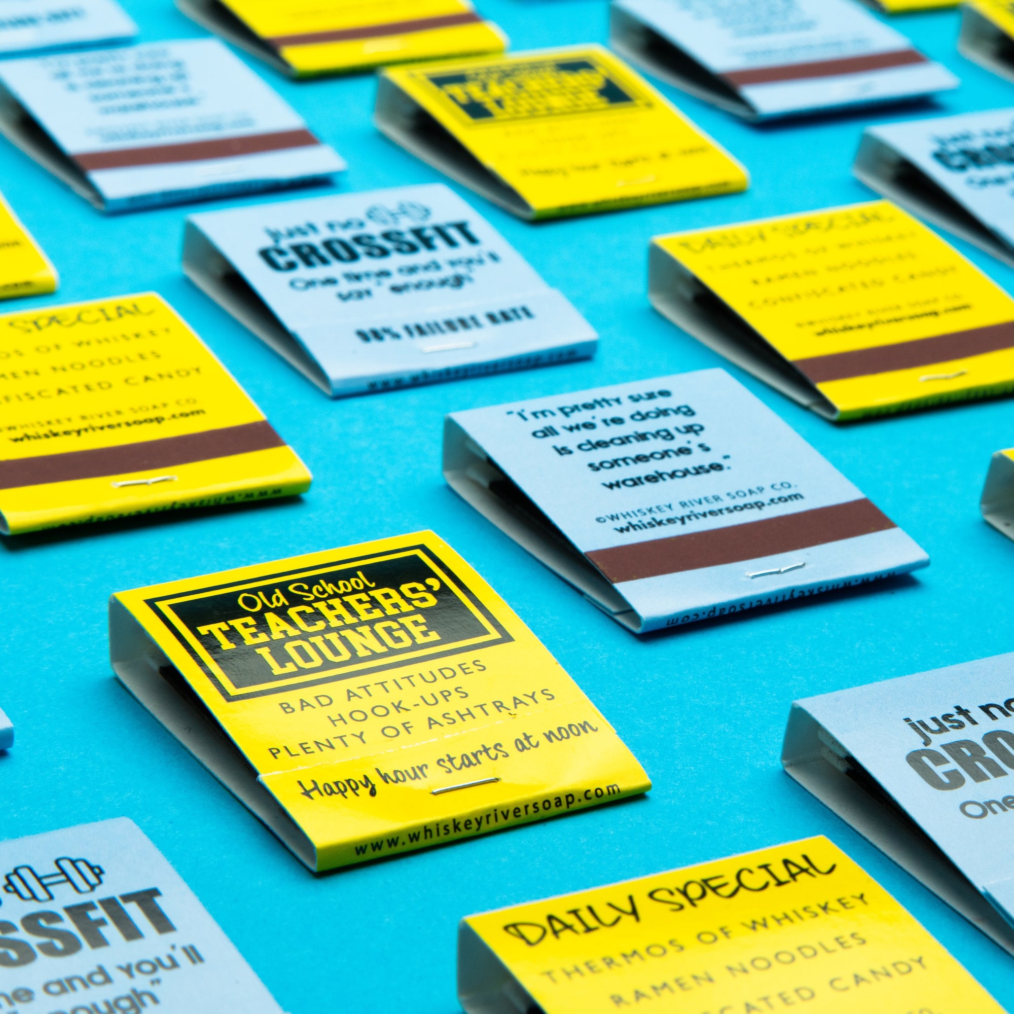 Old School Matchbooks Variety Pack: Last Meal