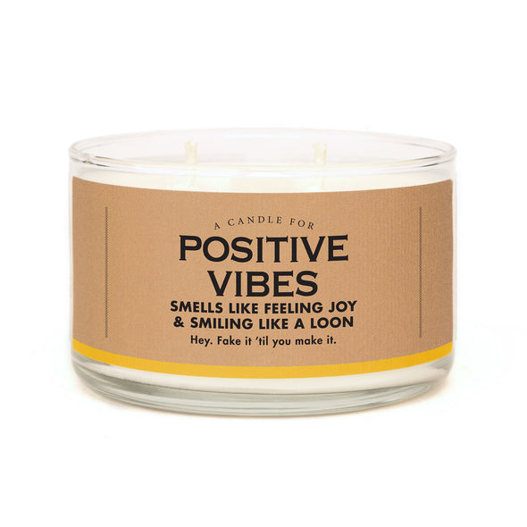 A Candle for Positive Vibes