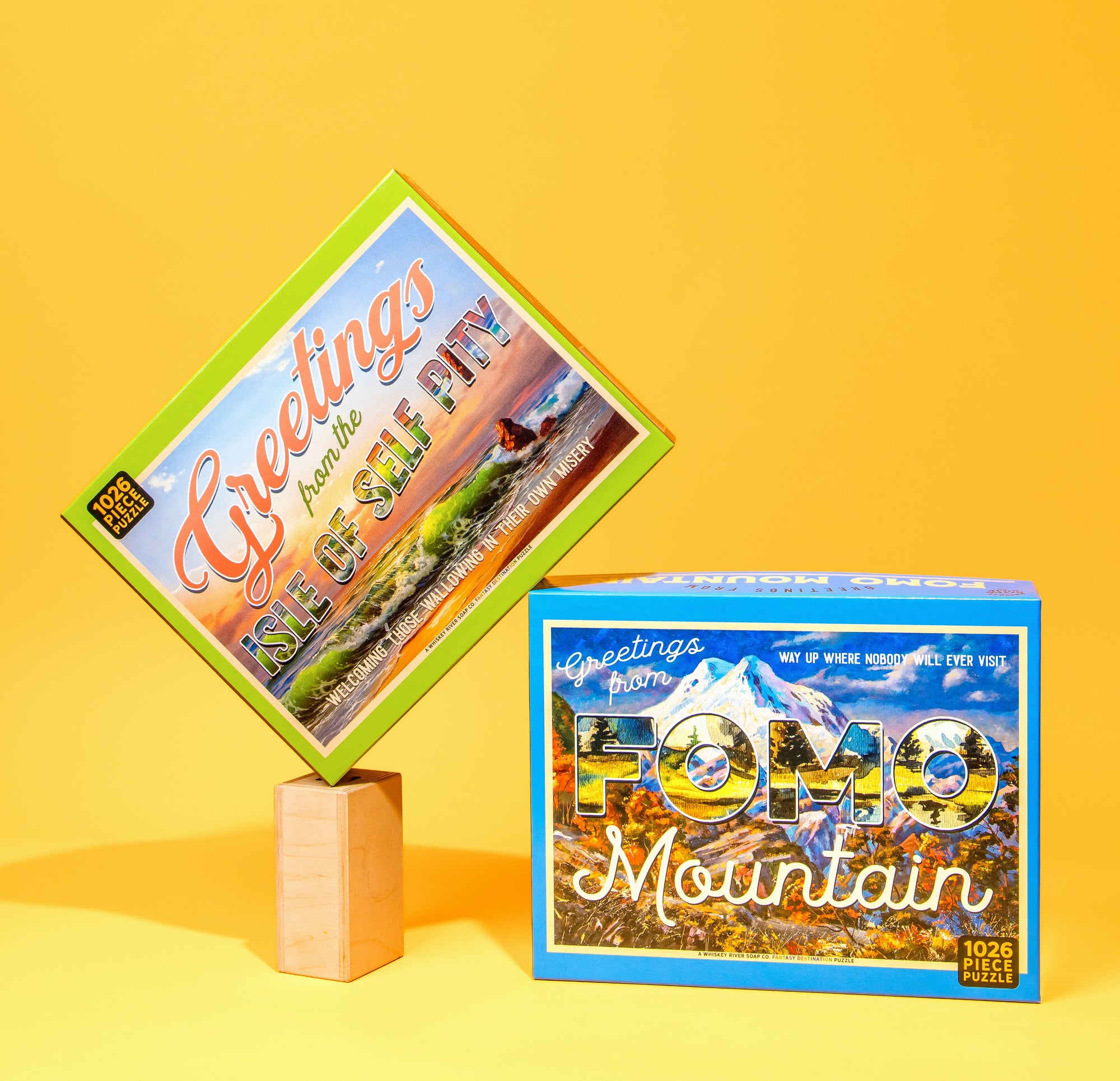 Greetings from The Isle of Self Pity Puzzle