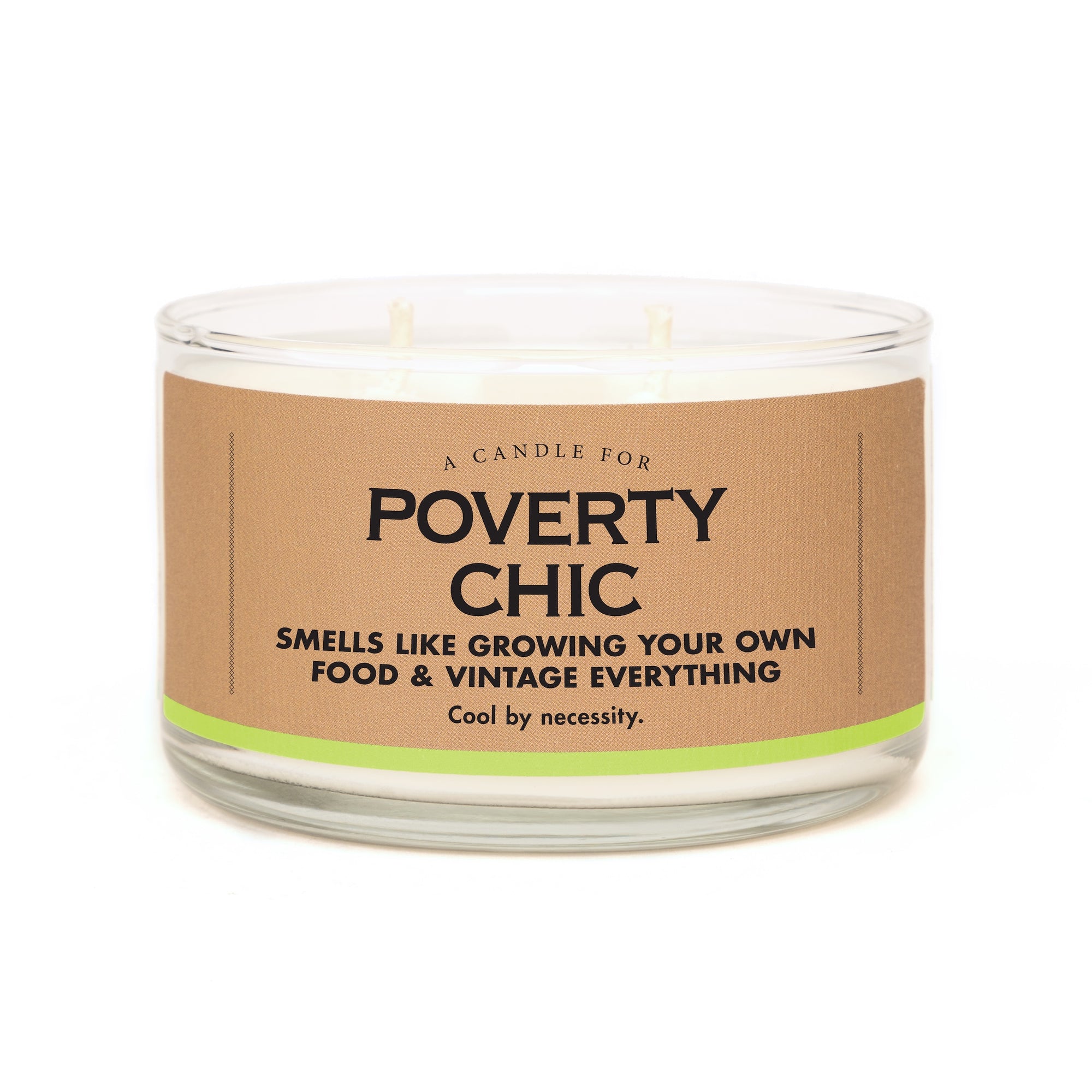 A Candle for Poverty Chic