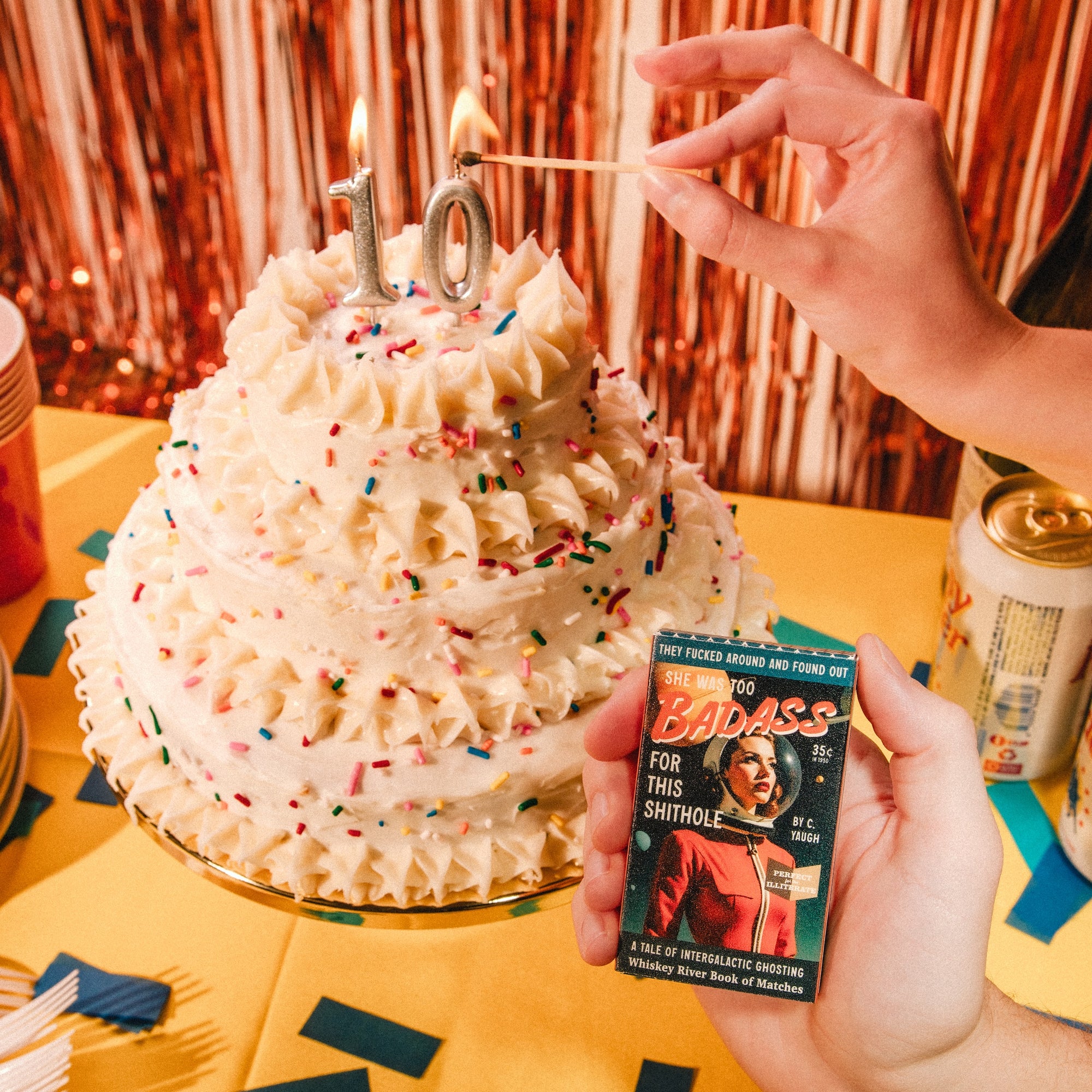 Badass Pulp Friction Match Book