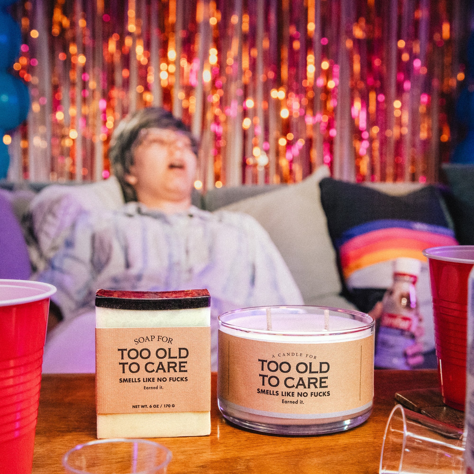 A Candle for Too Old to Care