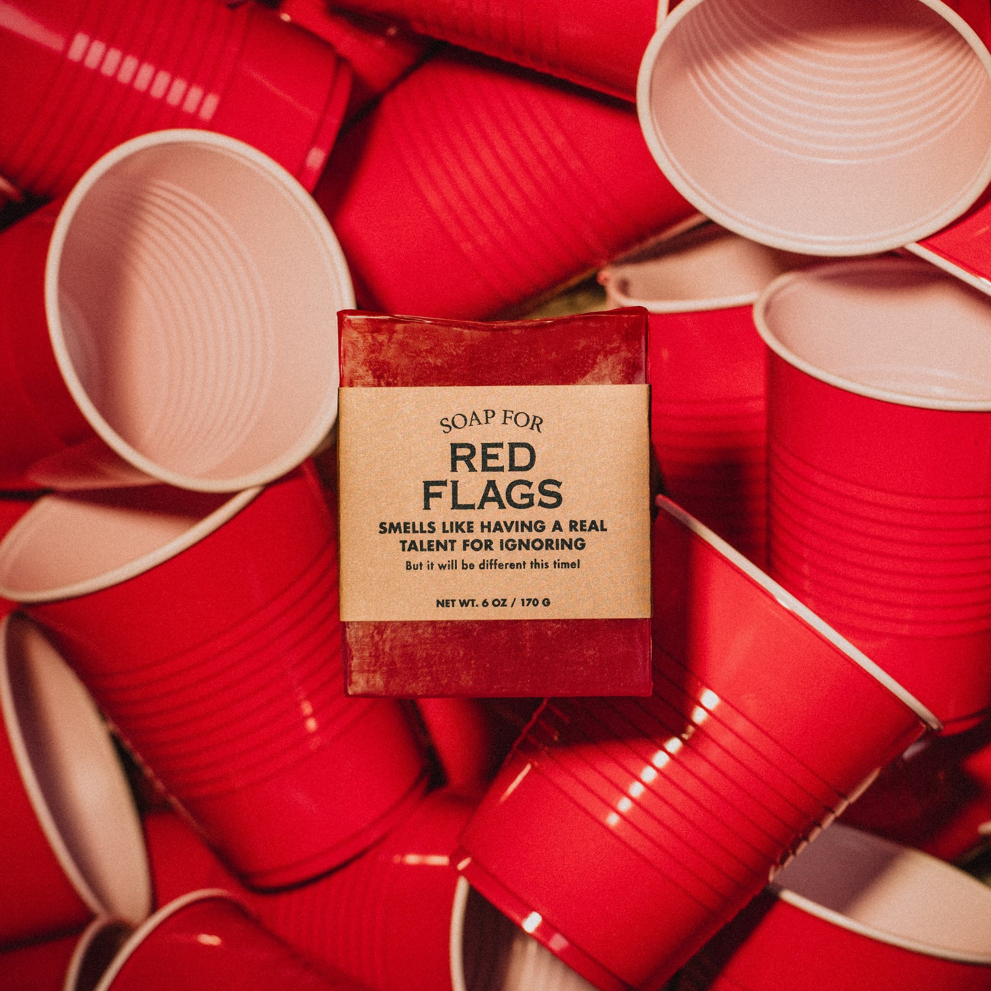 Soap for Red Flags
