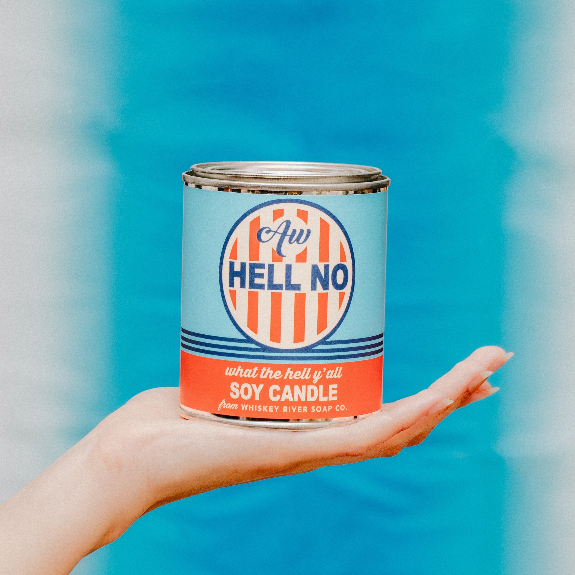 Aw Hell No Vintage Paint Can·dle