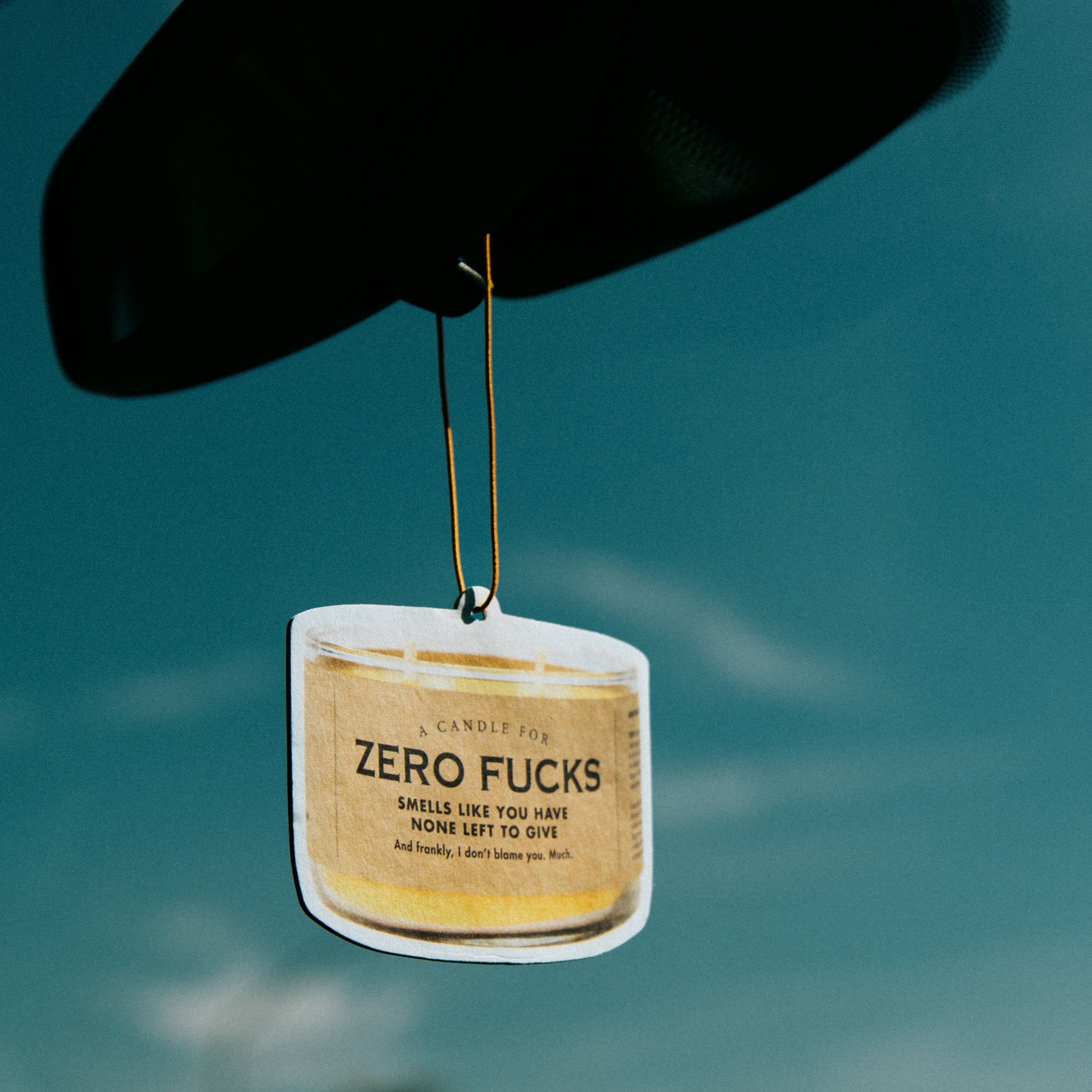Zero Fucks Air Freshener