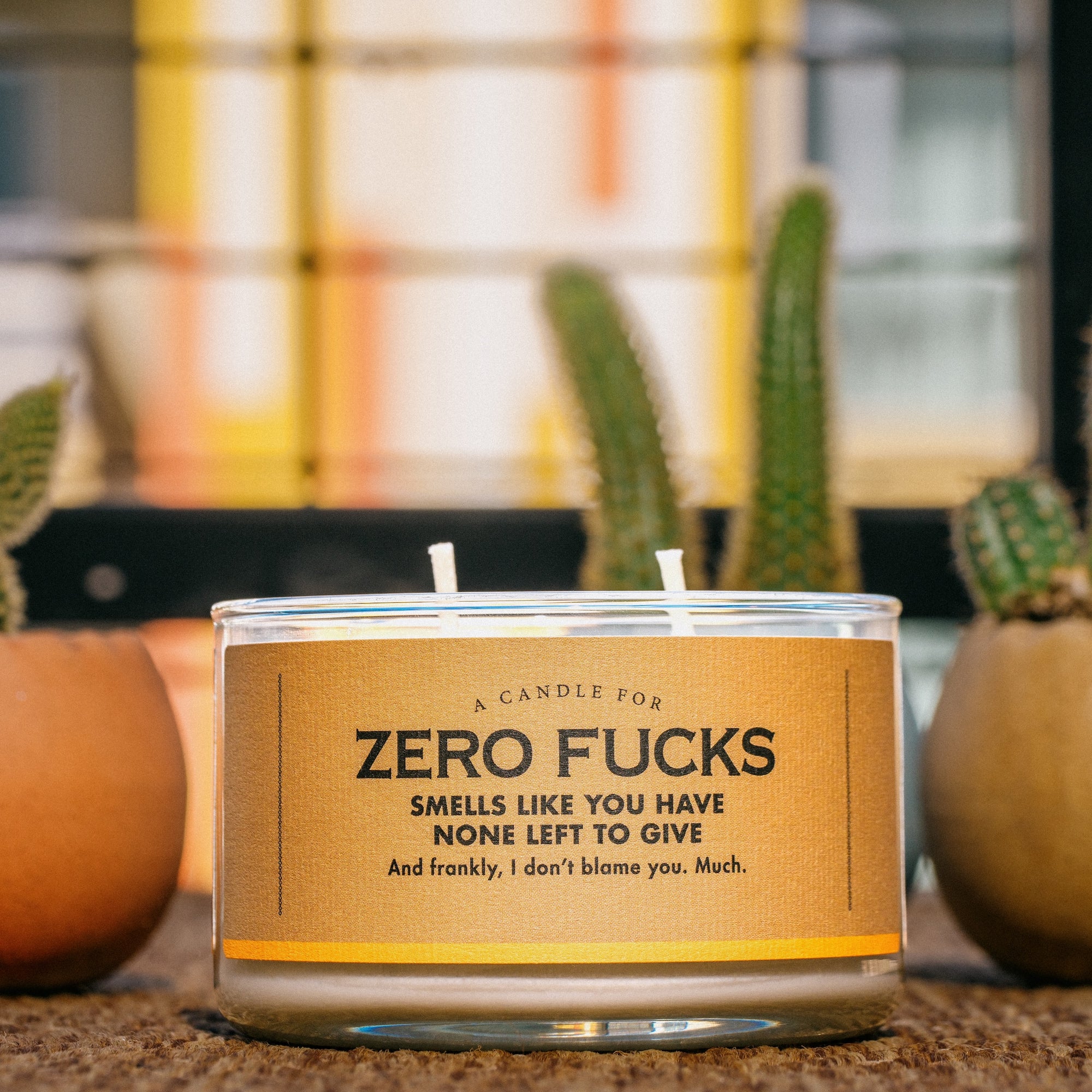 A Candle for Zero Fucks