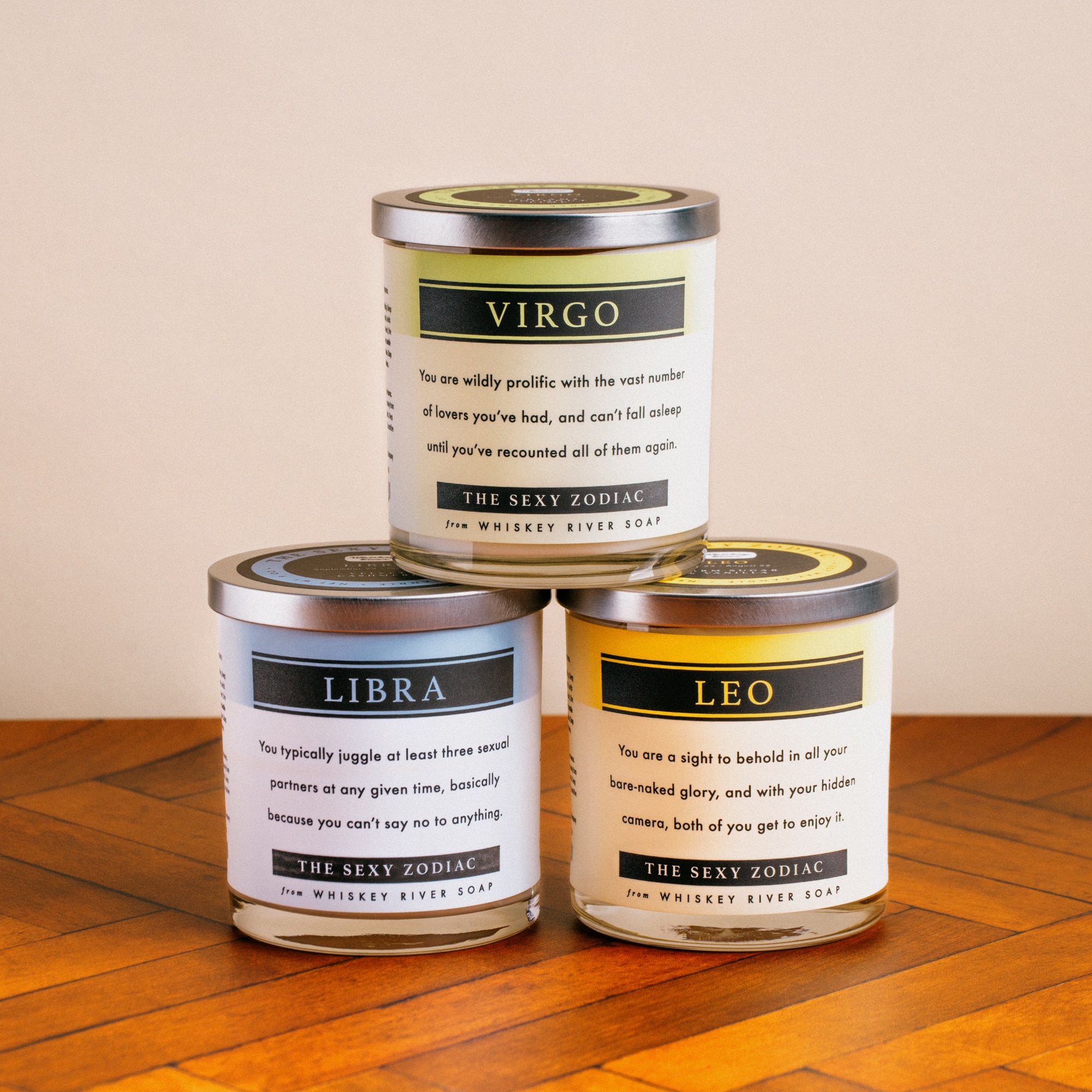 Aquarius Sexy Zodiac Candle