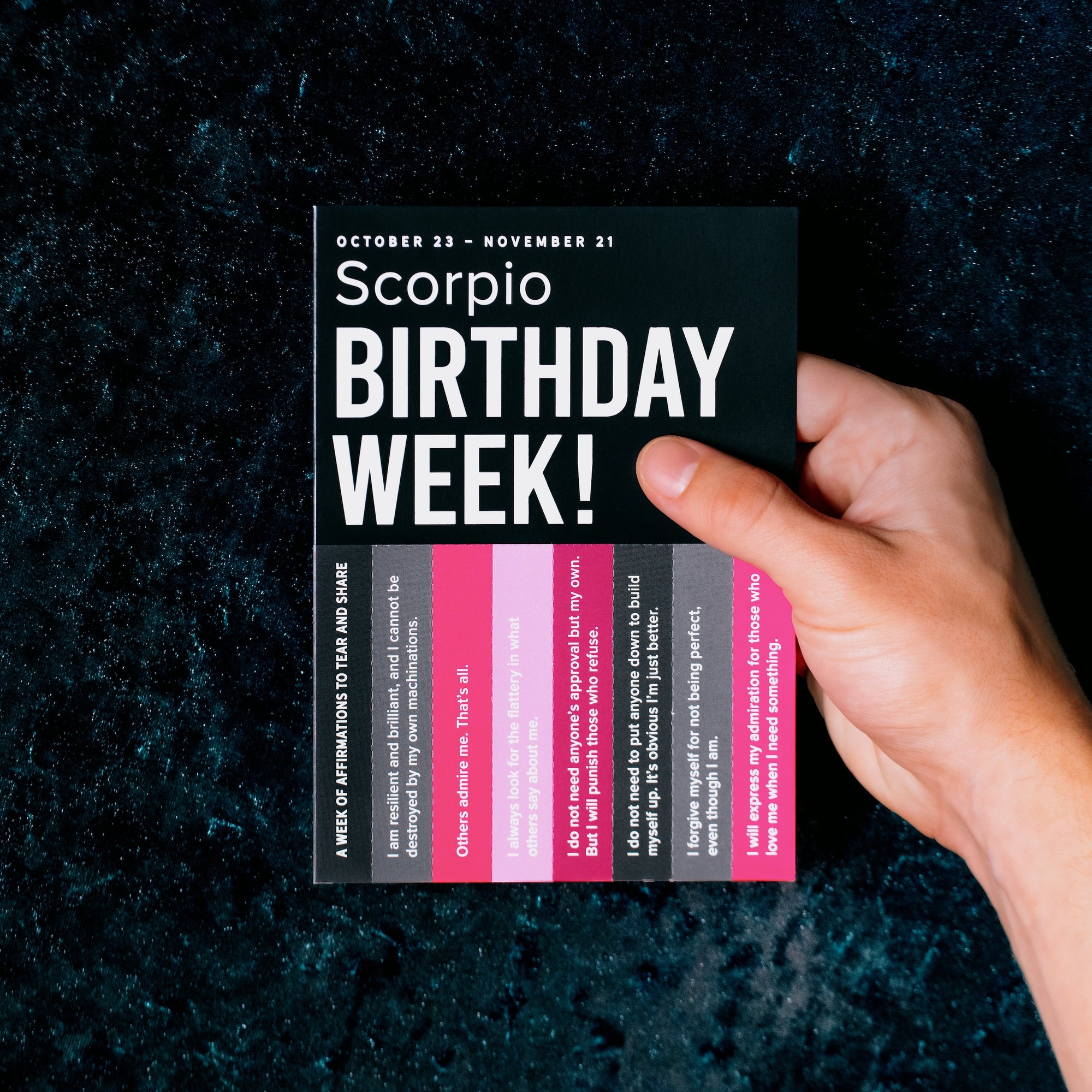 Scorpio Astrology Greeting Card