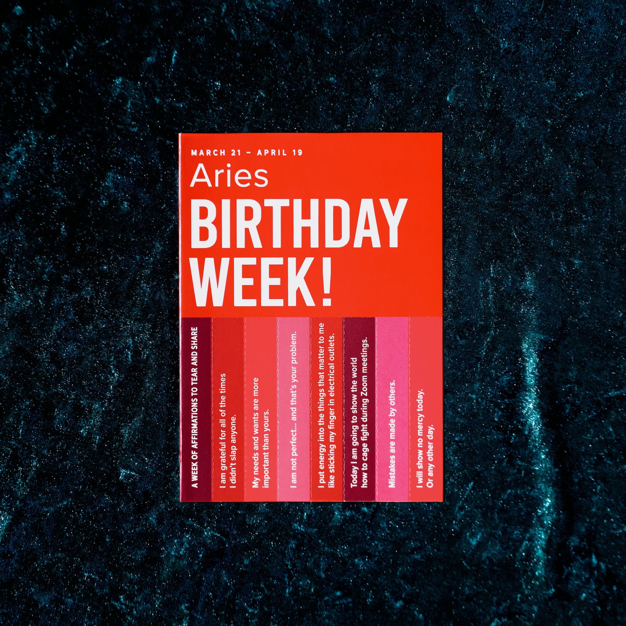 Aries Astrology Greeting Card