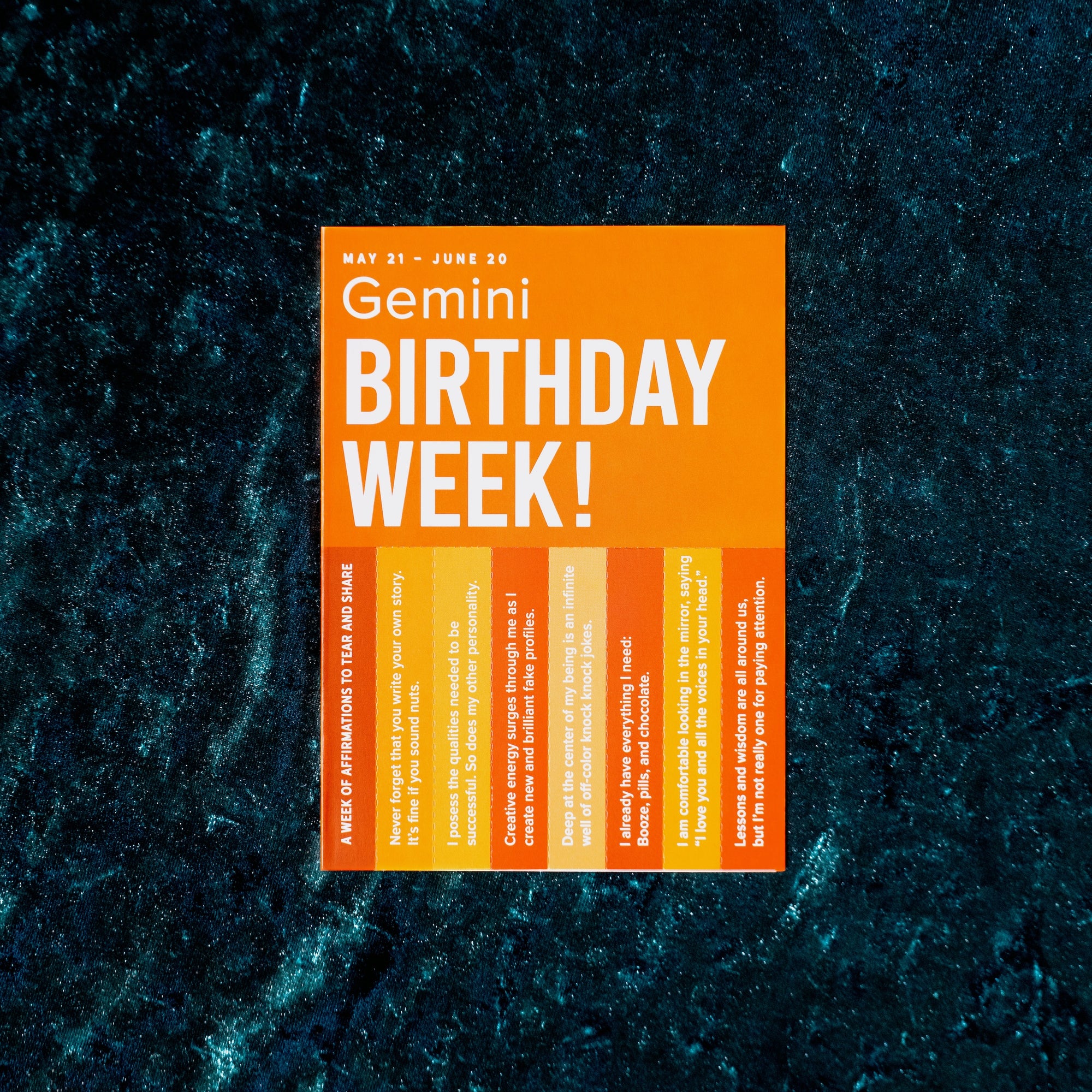 Gemini Astrology Greeting Card