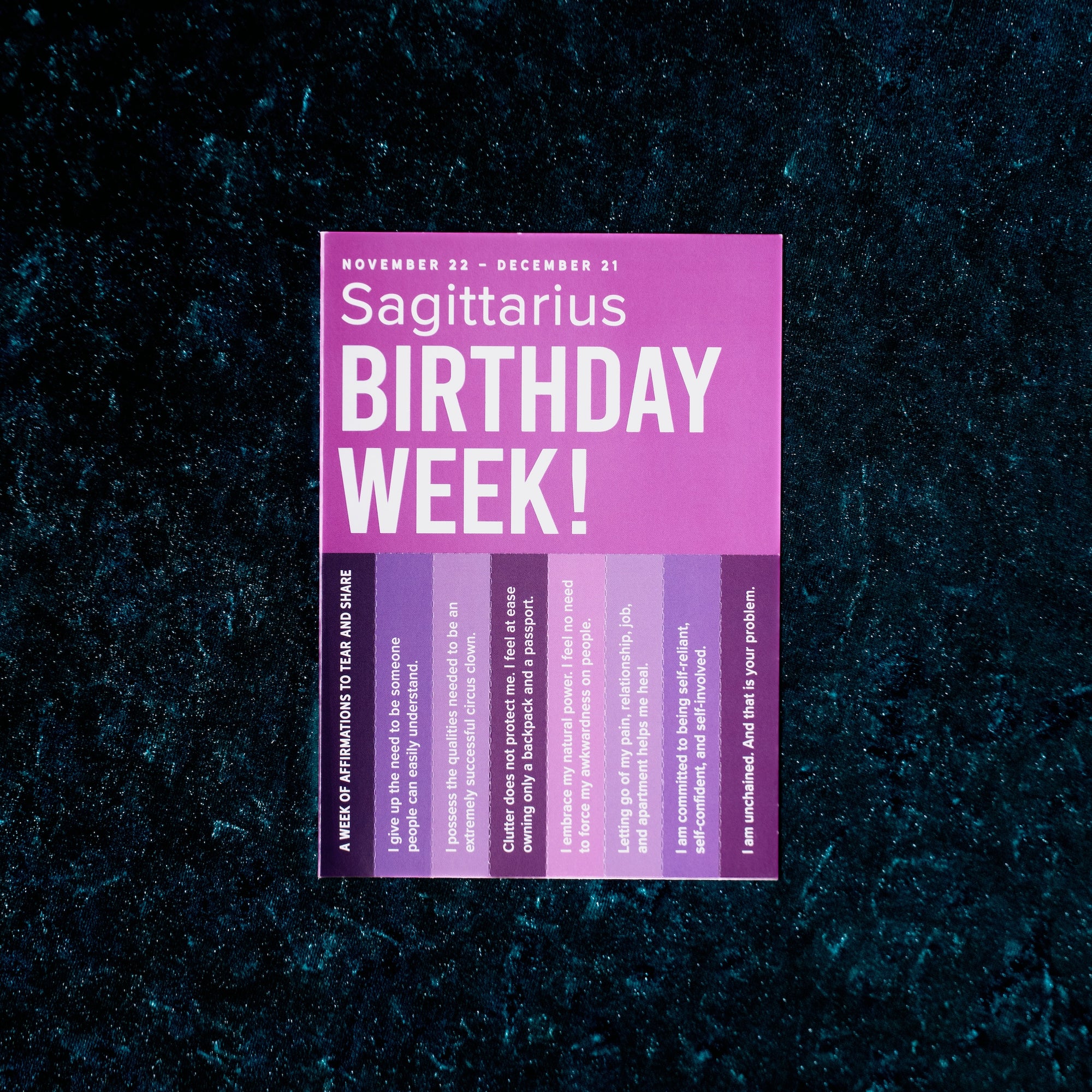 Sagittarius Astrology Greeting Card