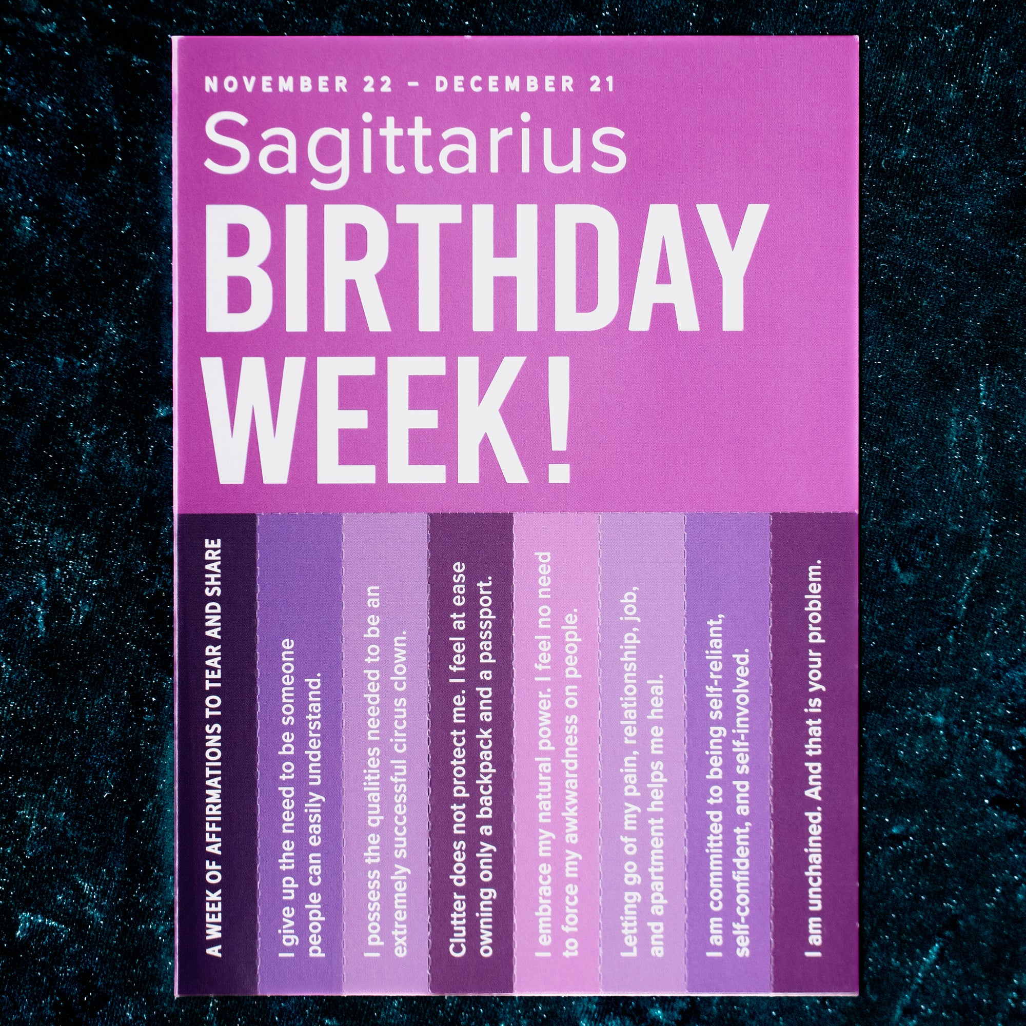 Sagittarius Astrology Greeting Card