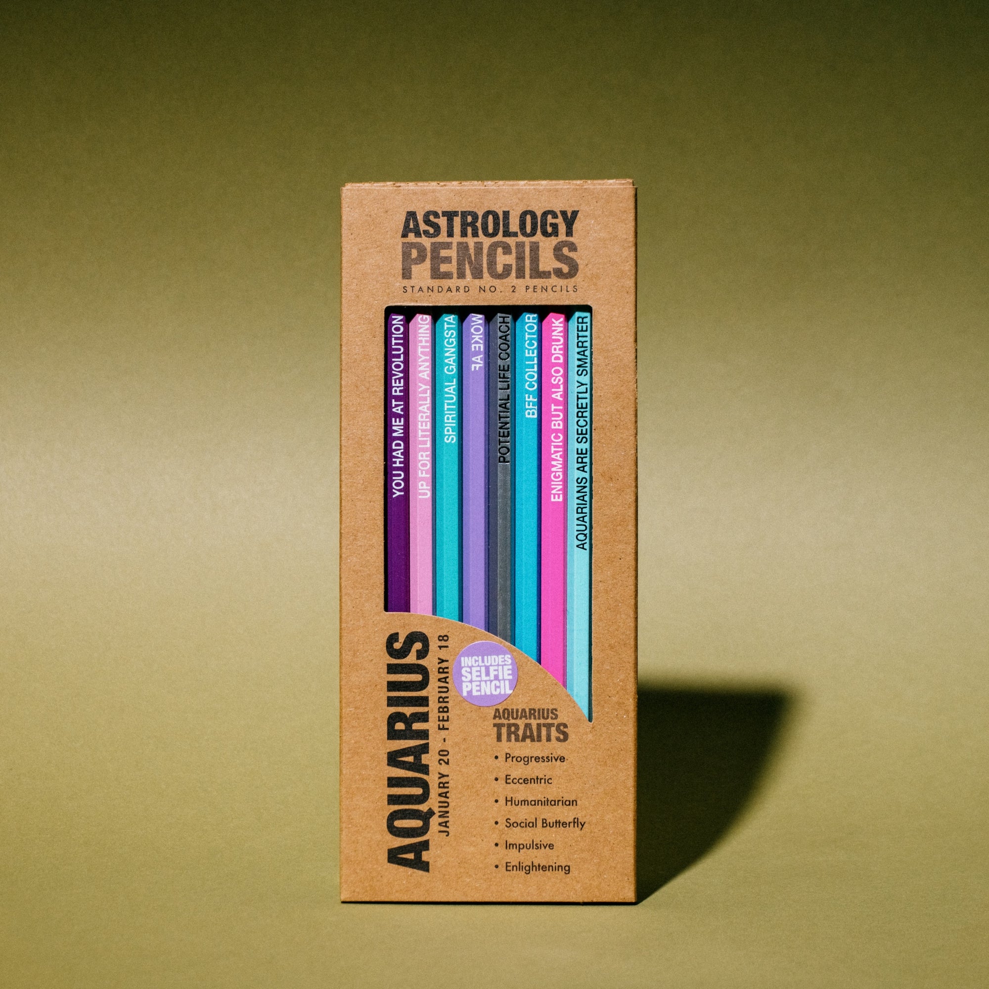 Astrology Pencils Aquarius
