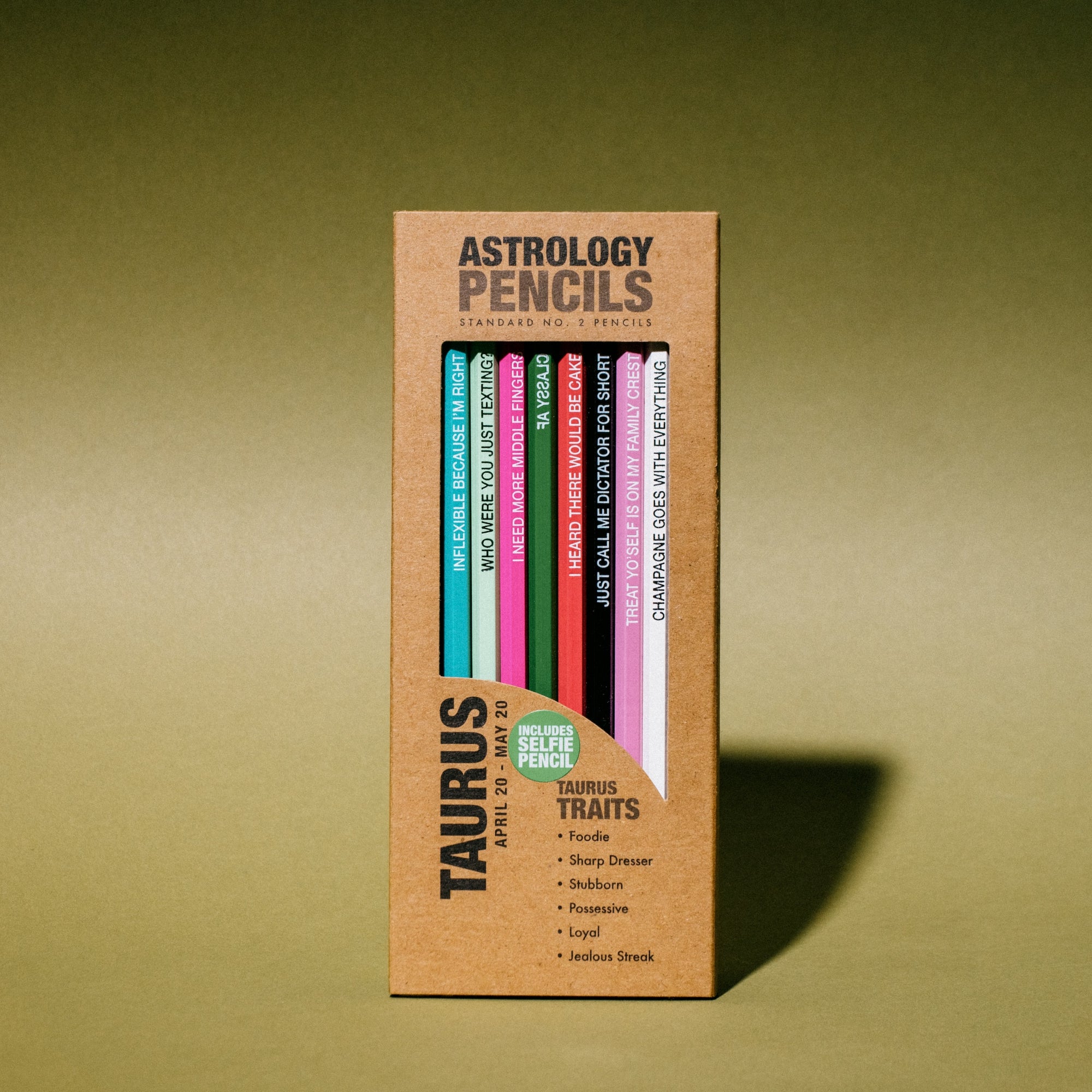 Astrology Pencils Taurus