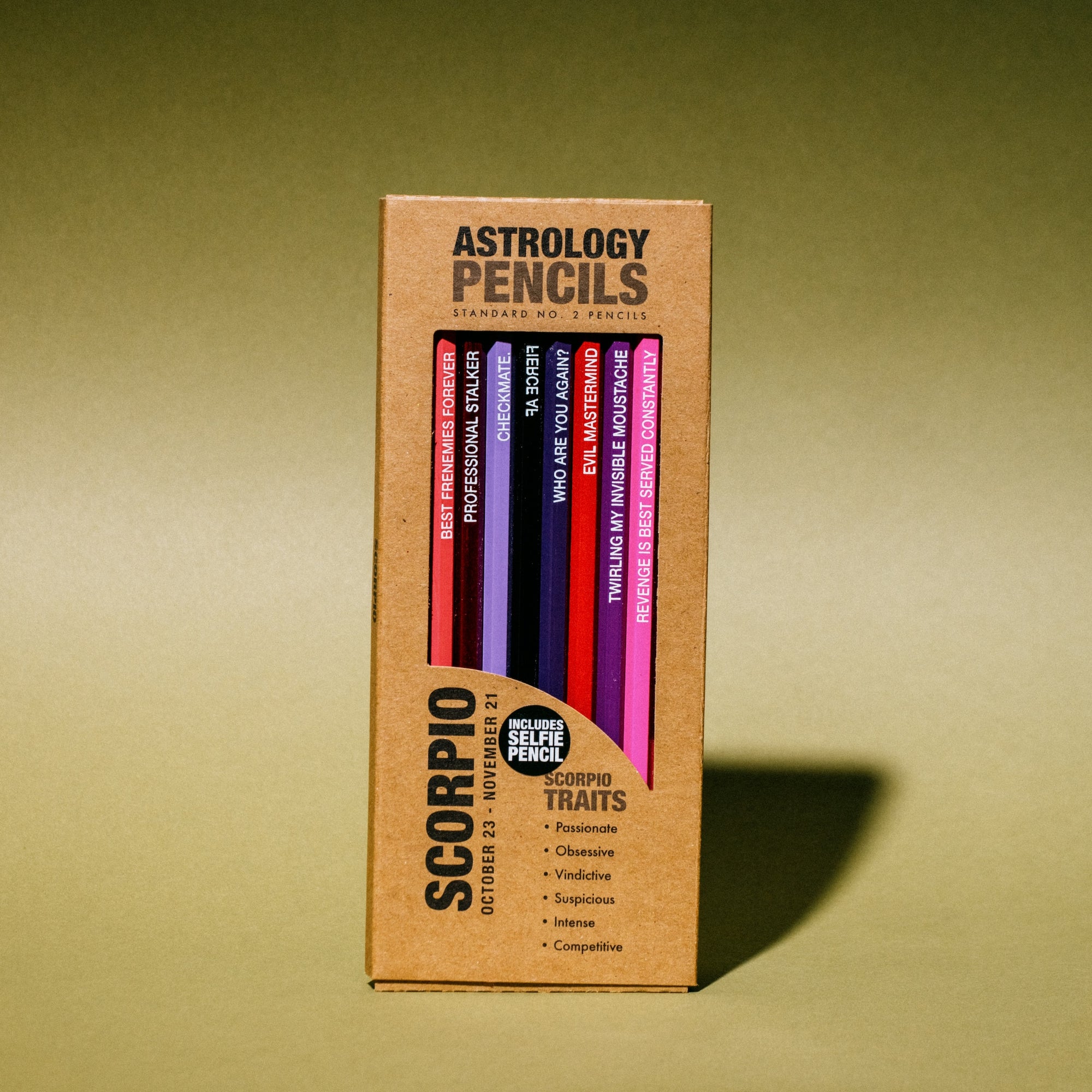 Astrology Pencils Scorpio