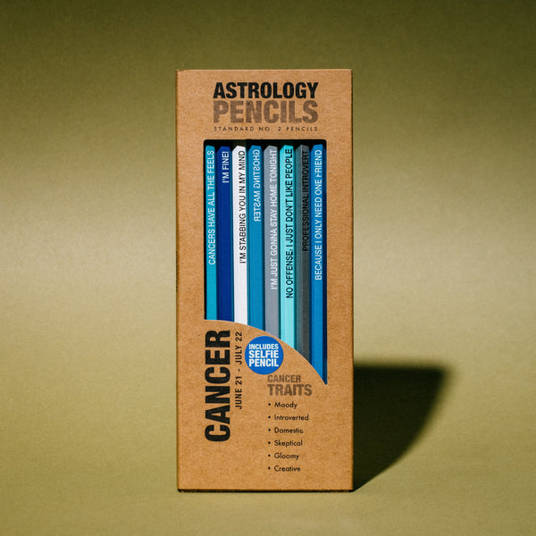 Astrology Pencils Cancer - Whiskey River Soap Co.