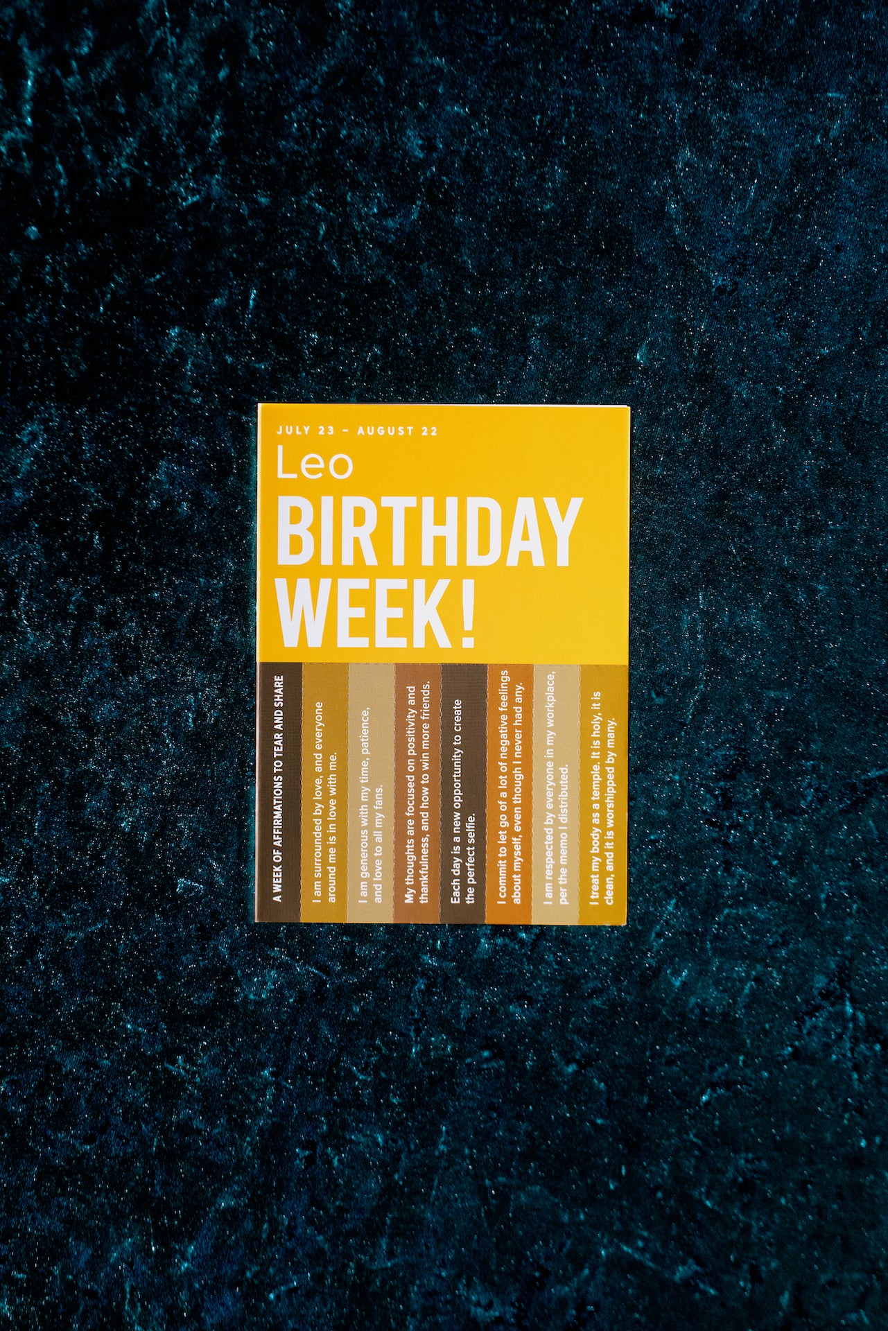 Leo Astrology Greeting Card - Astrology Greeting Card