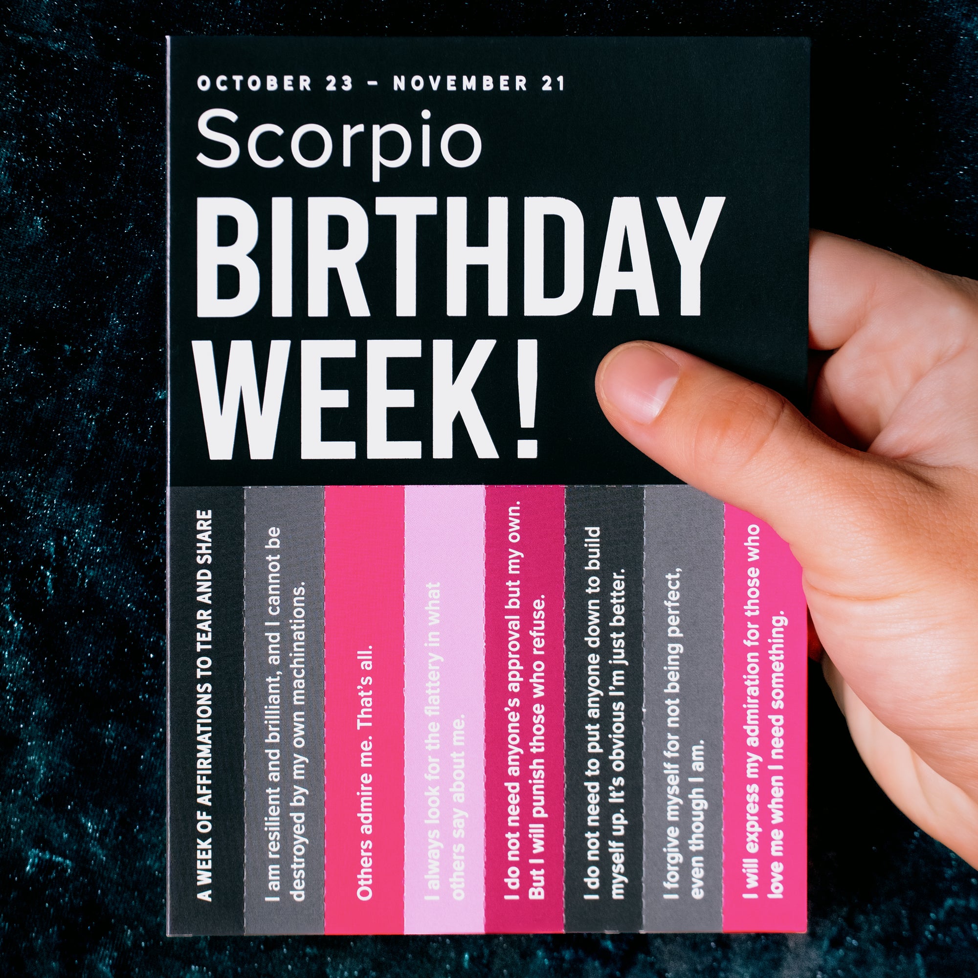 Scorpio Astrology Greeting Card - Astrology Greeting Card