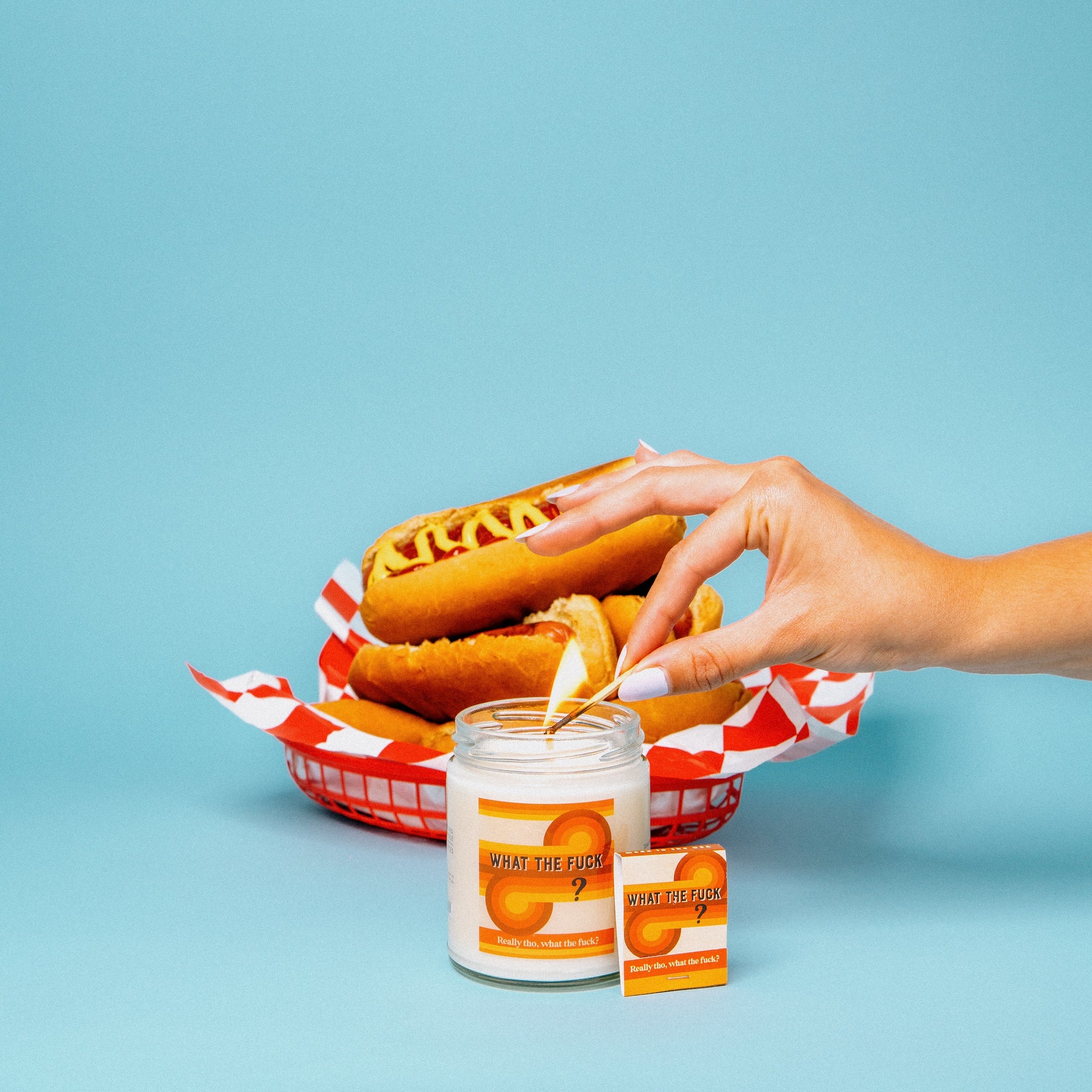 What the Fuck? Candle and Matchbook