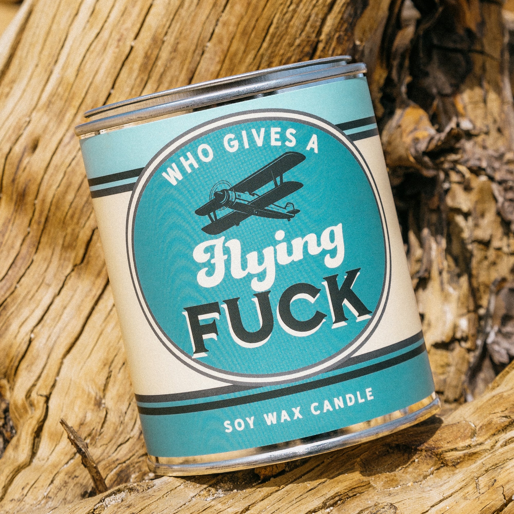 Who Gives a Flying Fuck? Vintage Paint Can·dle