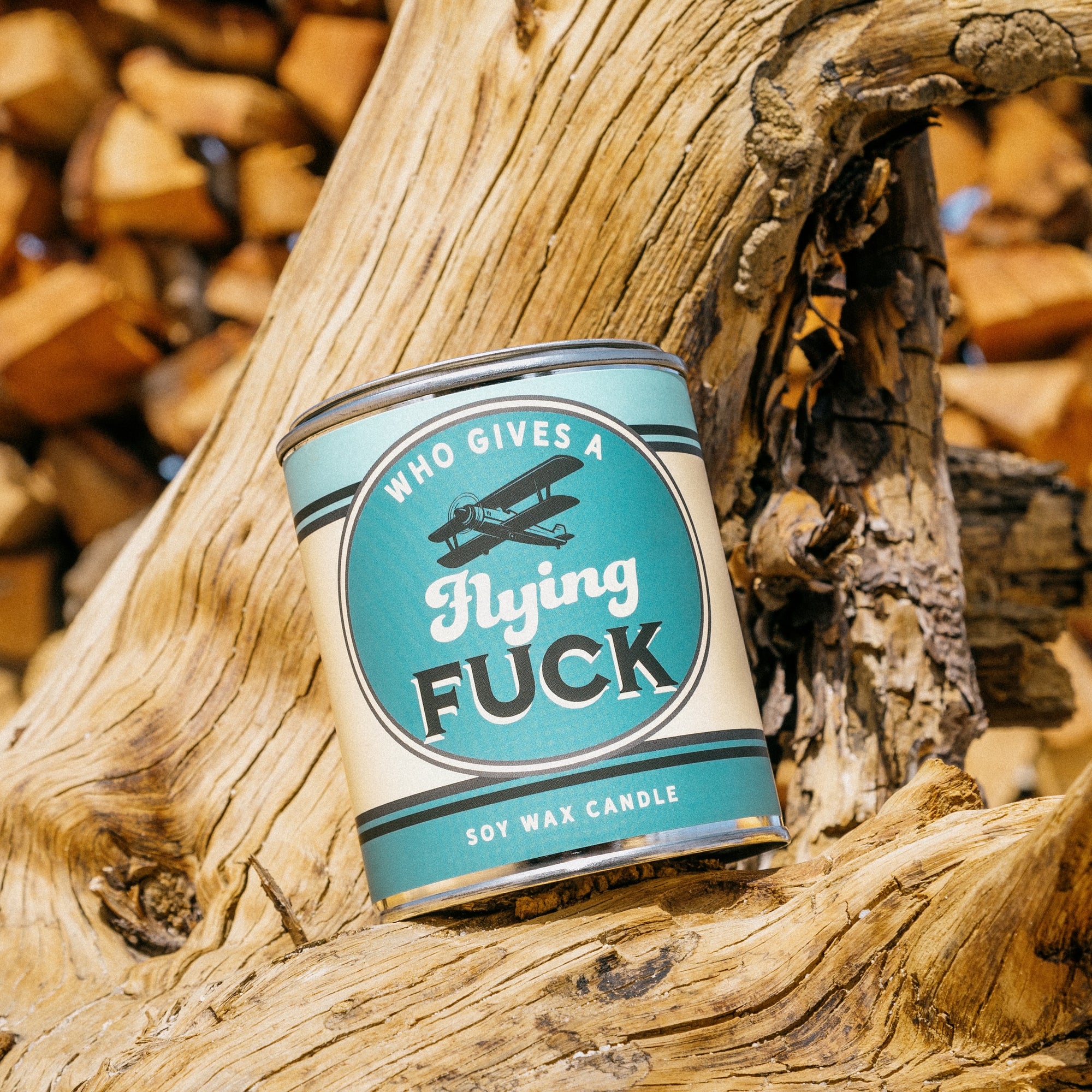 Who Gives a Flying Fuck? Vintage Paint Can·dle