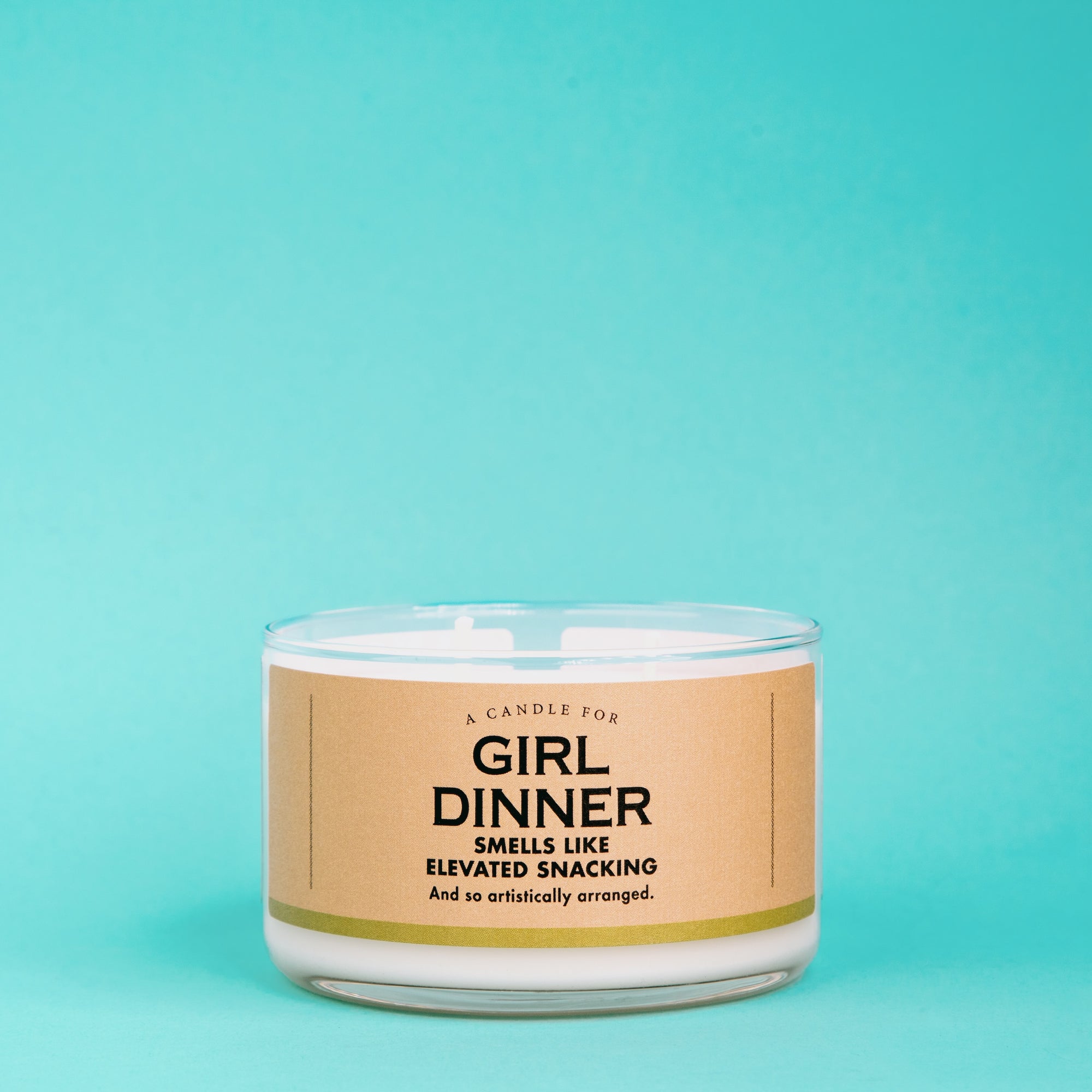 A Candle for Girl Dinner