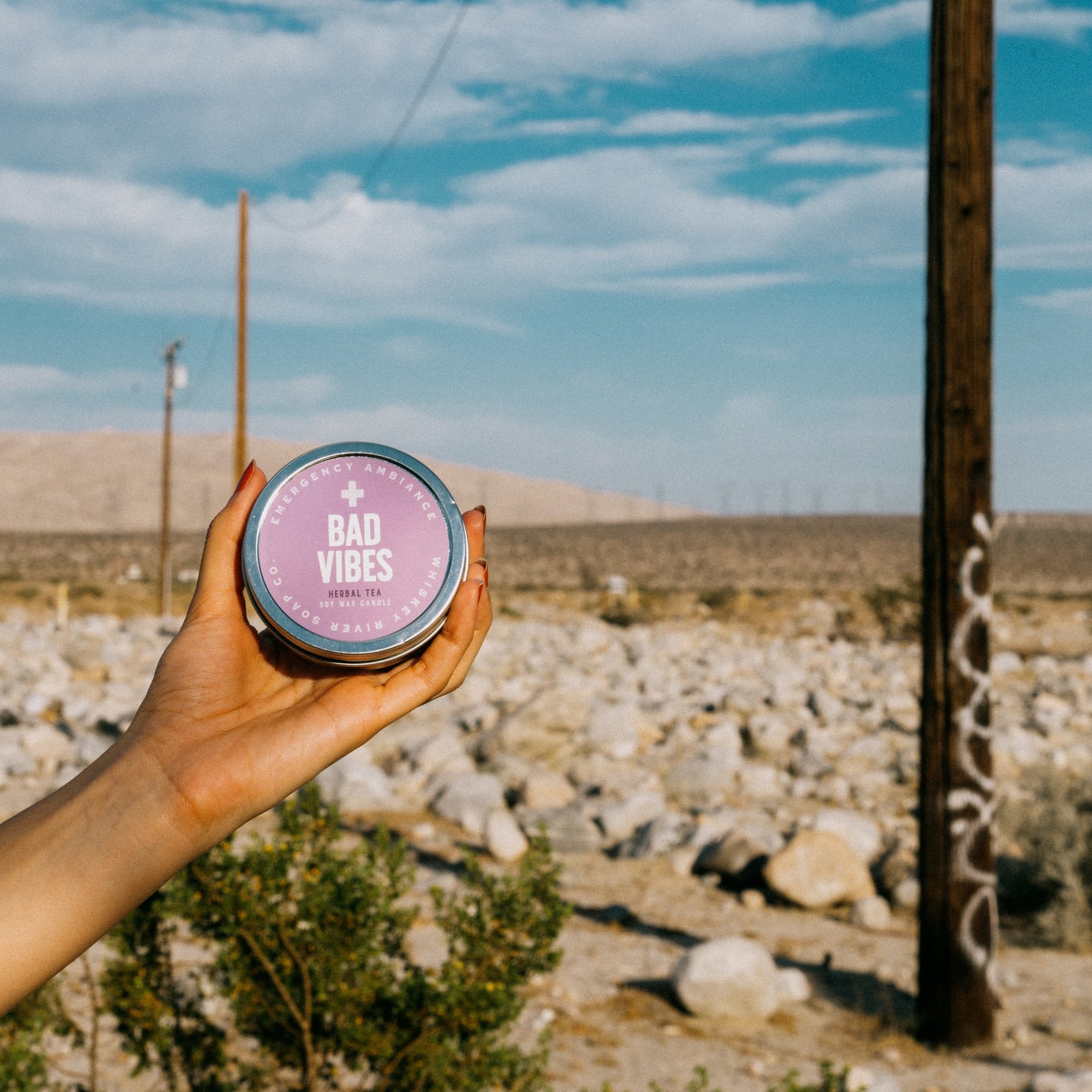 Bad Vibes Emergency Ambiance Travel Tin