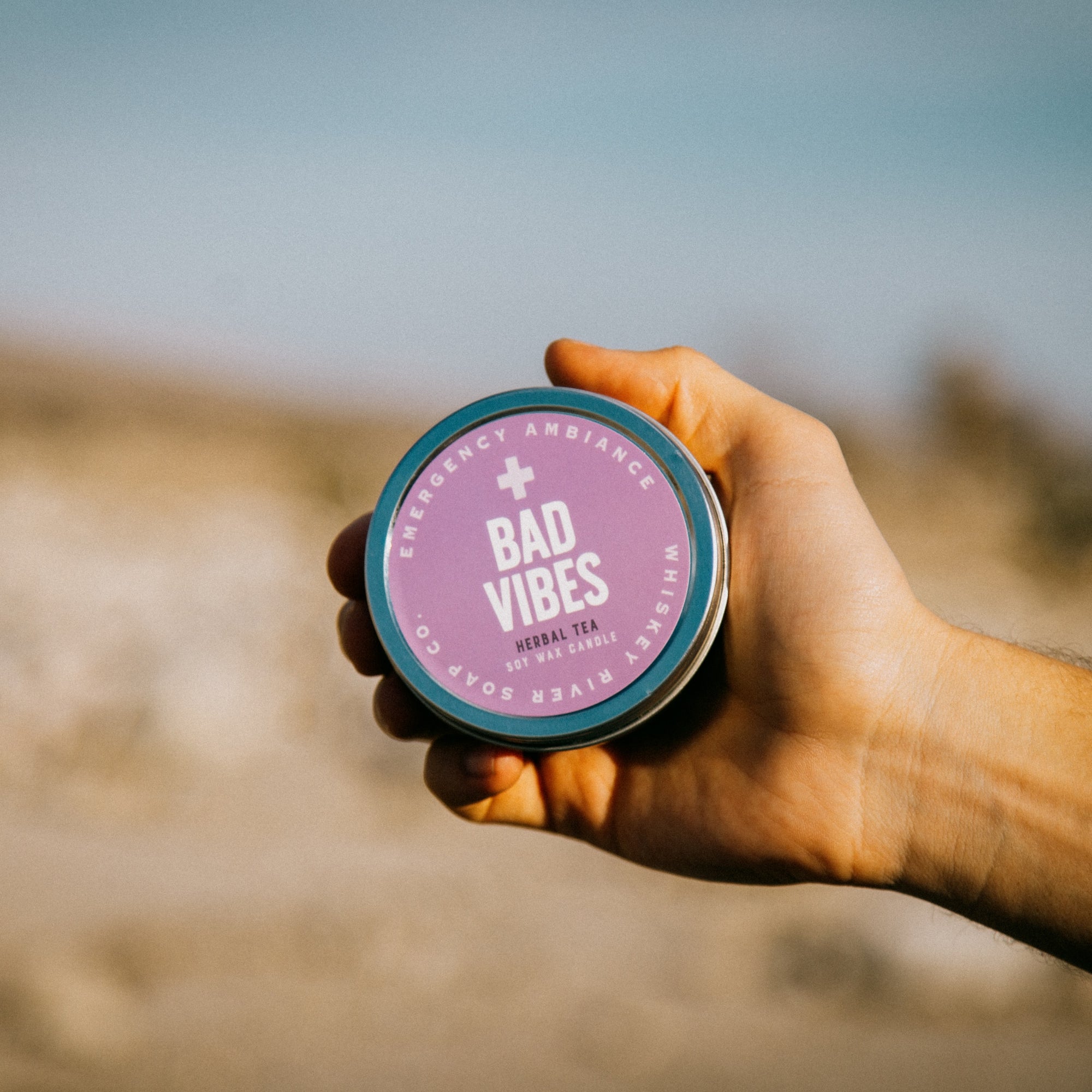 Bad Vibes Emergency Ambiance Travel Tin