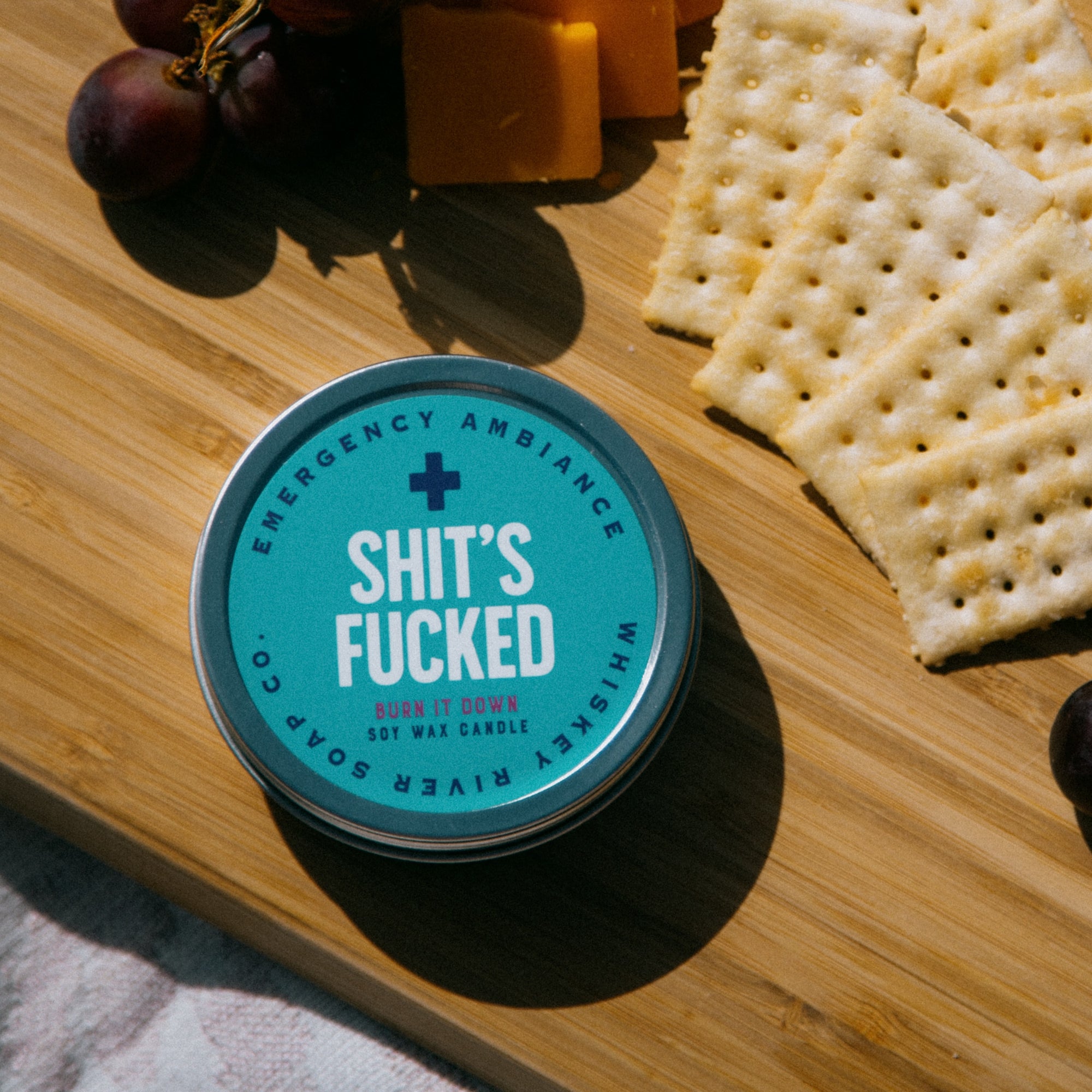 Shit's Fucked Emergency Ambiance Travel Tin