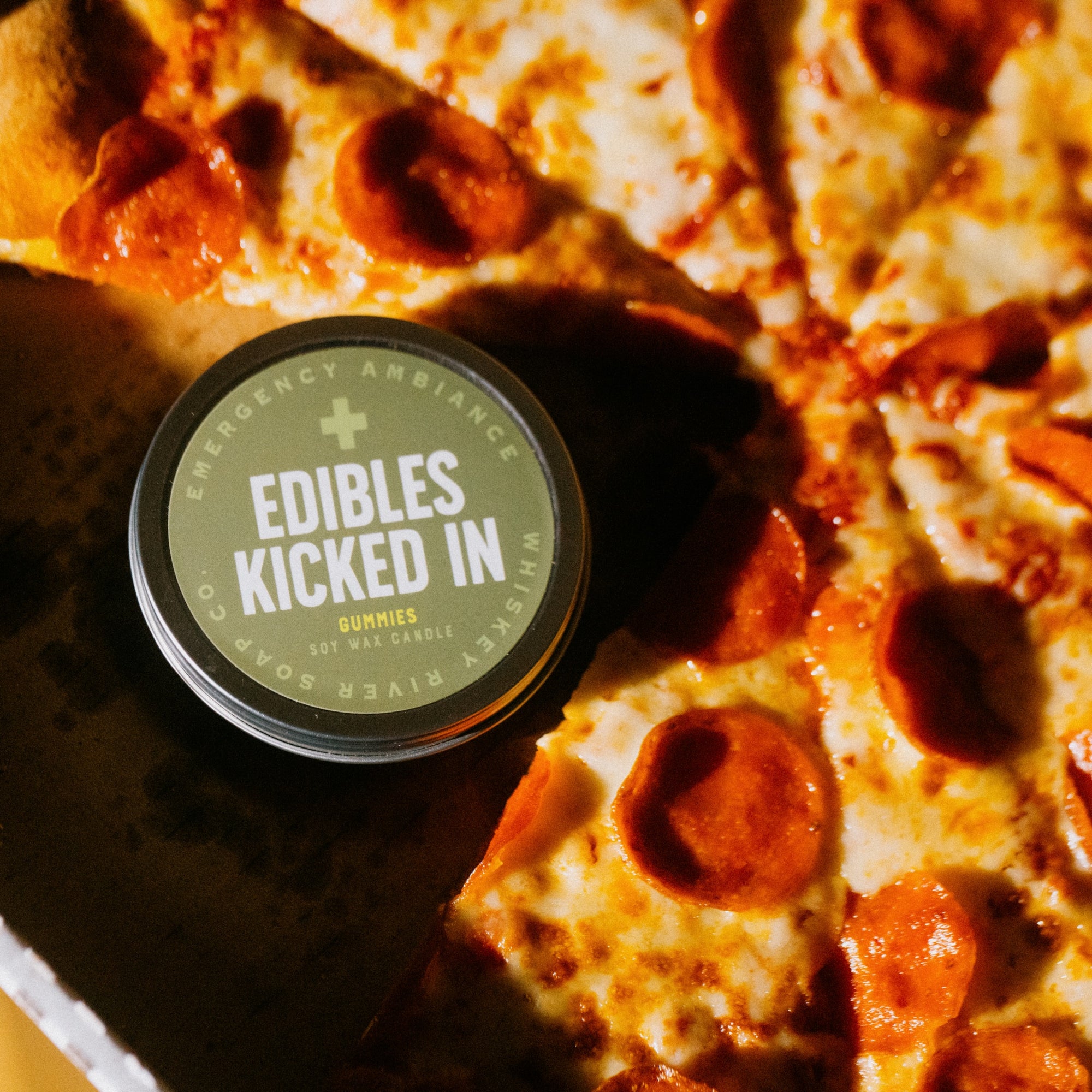 Edibles Kicked In Emergency Ambiance Travel Tin