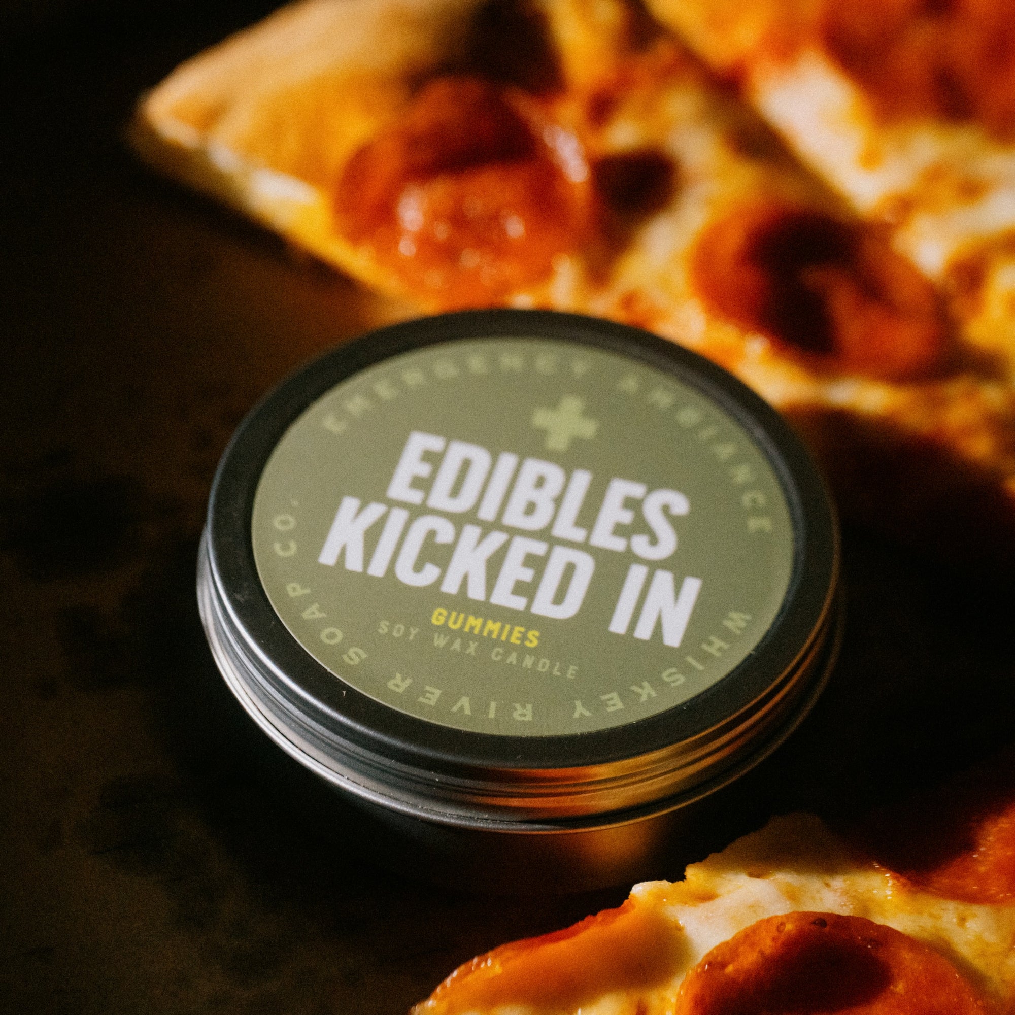 Edibles Kicked In Emergency Ambiance Travel Tin